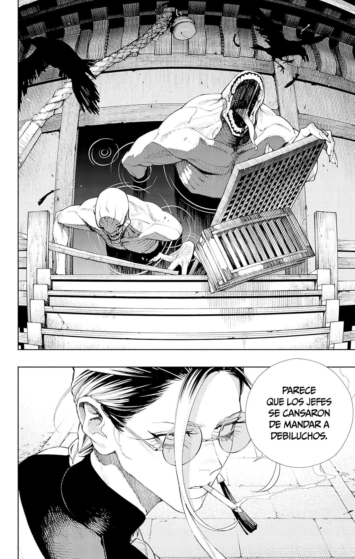 Gokurakugai Capitulo 3.2: Capitulo 3 Versión Tankoubon página 28