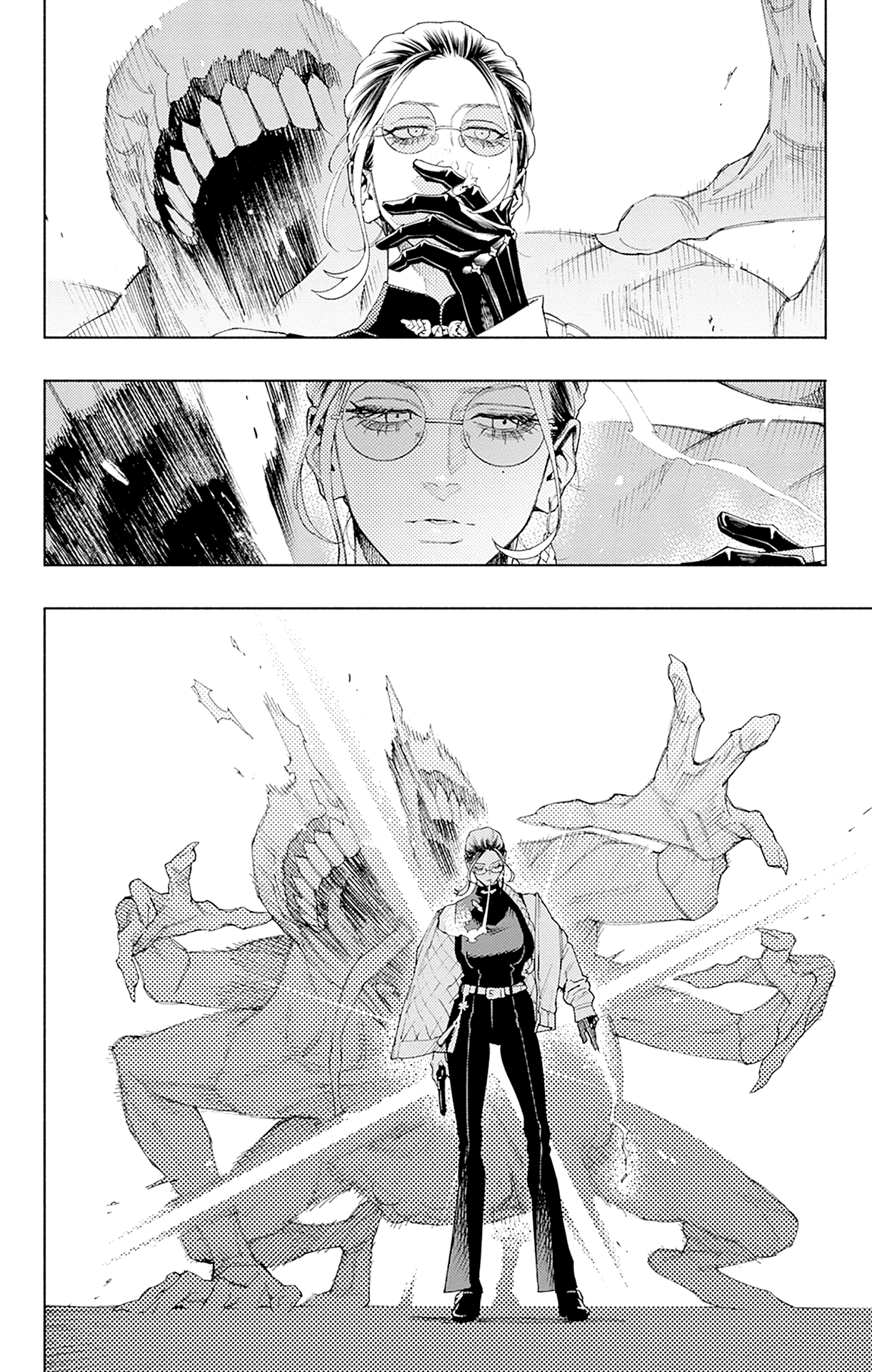 Gokurakugai Capitulo 3.2: Capitulo 3 Versión Tankoubon página 34
