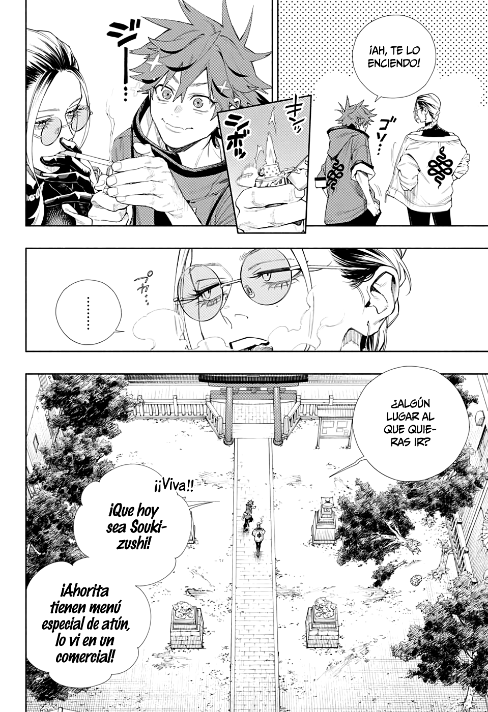 Gokurakugai Capitulo 3.2: Capitulo 3 Versión Tankoubon página 36