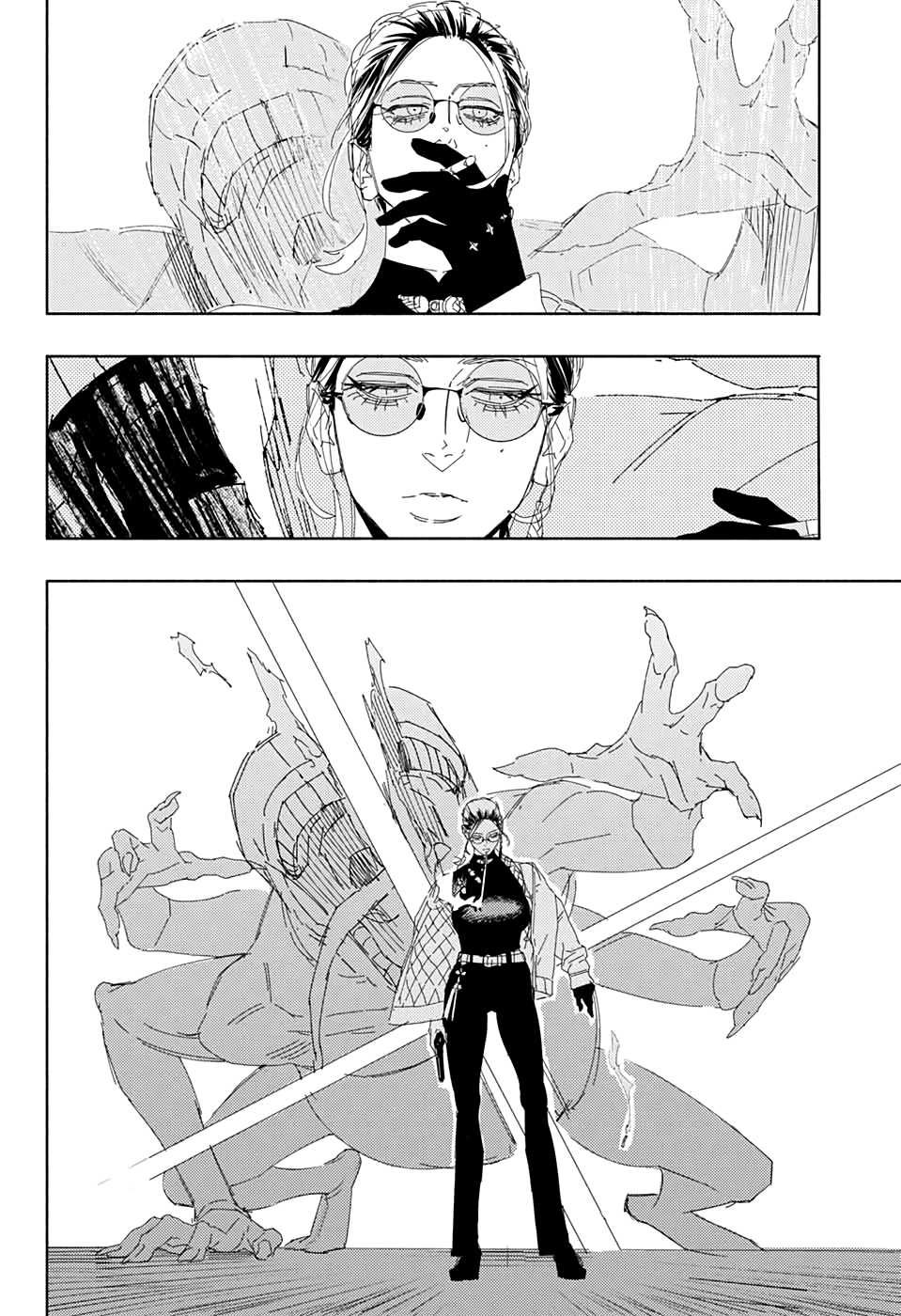 Gokurakugai Capitulo 3: Mala deducción página 34