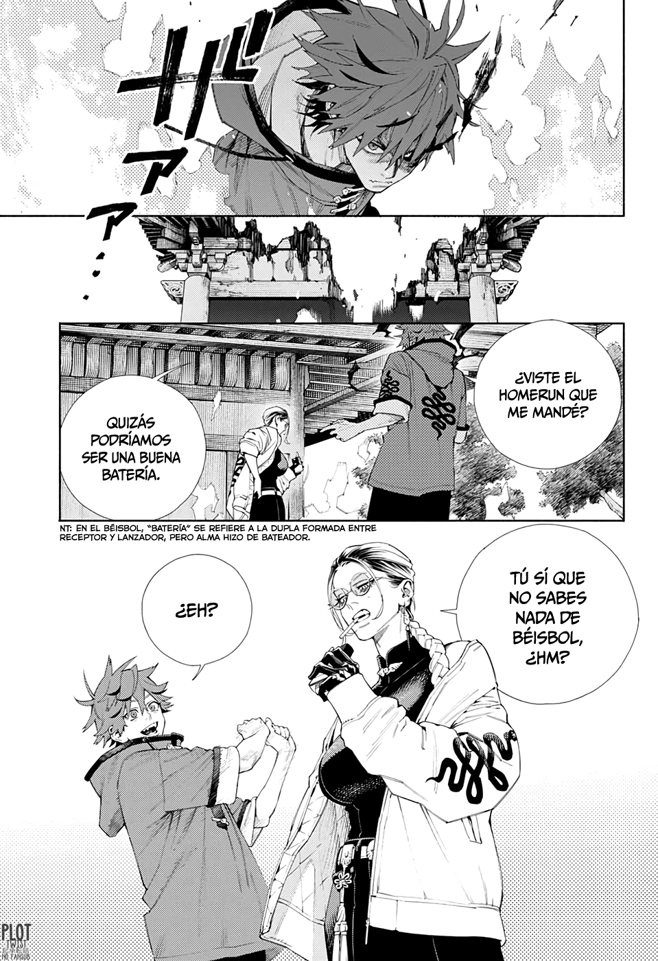 Gokurakugai Capitulo 3: Mala deducción página 35