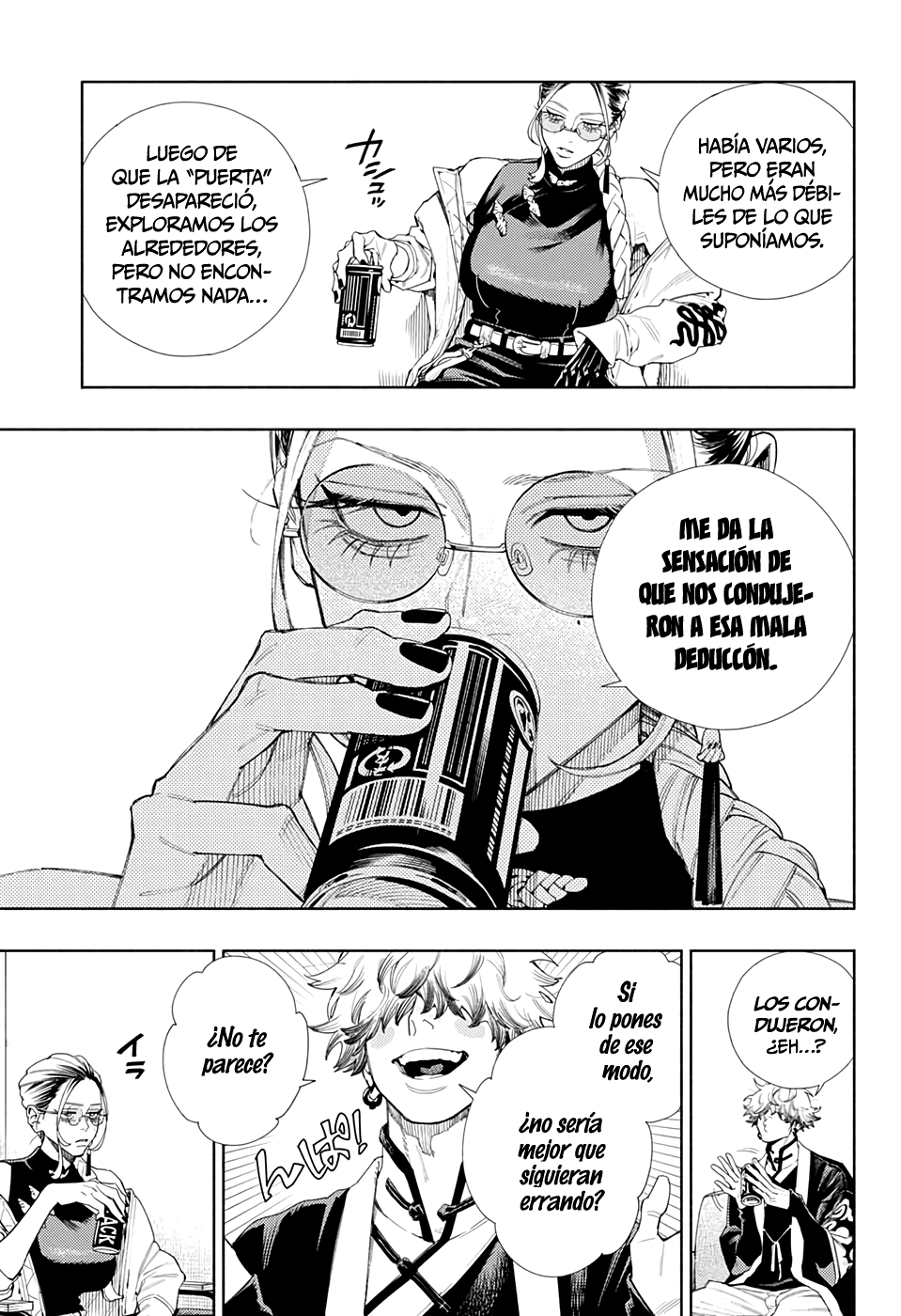 Gokurakugai Capitulo 3: Mala deducción página 41