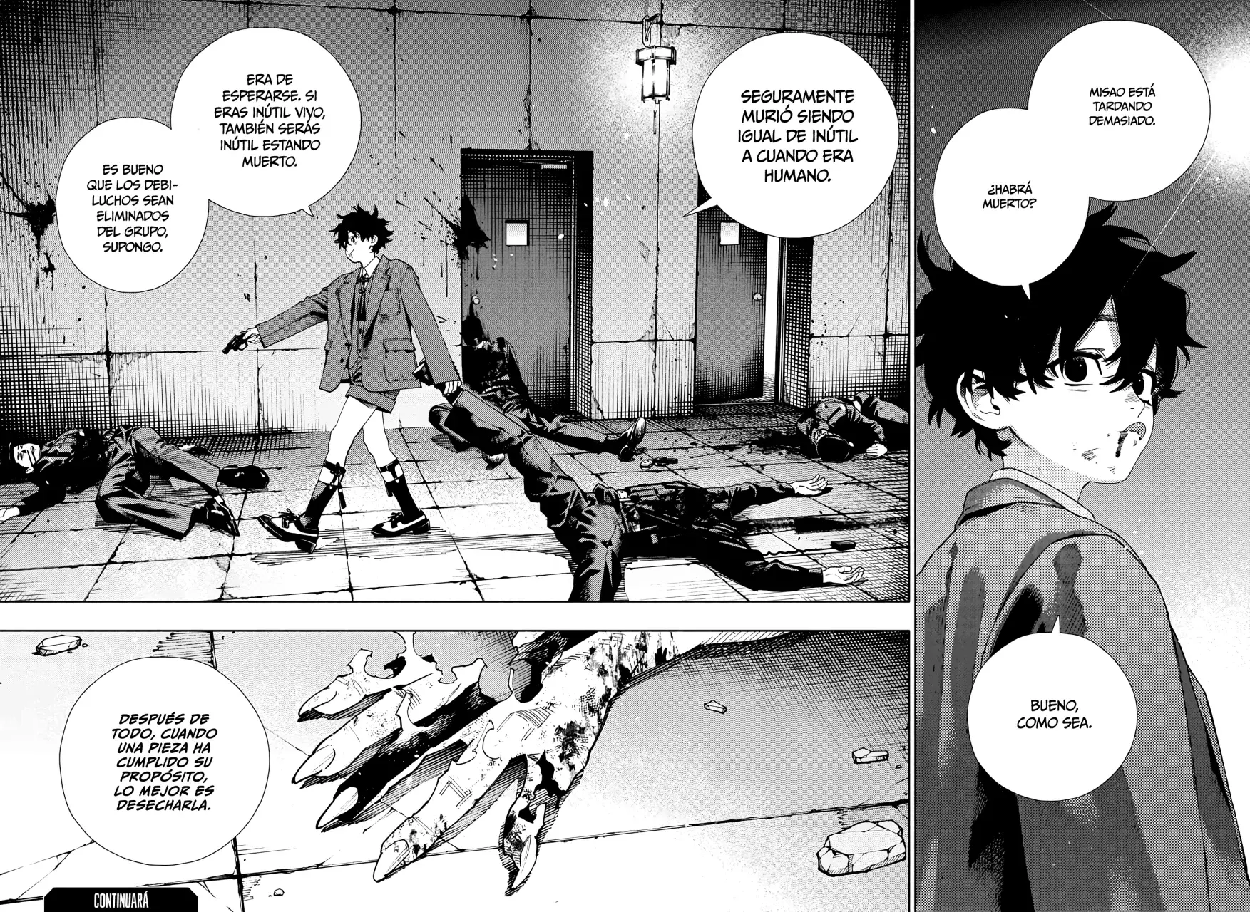 Gokurakugai Capitulo 31: Porque me Miraste página 30