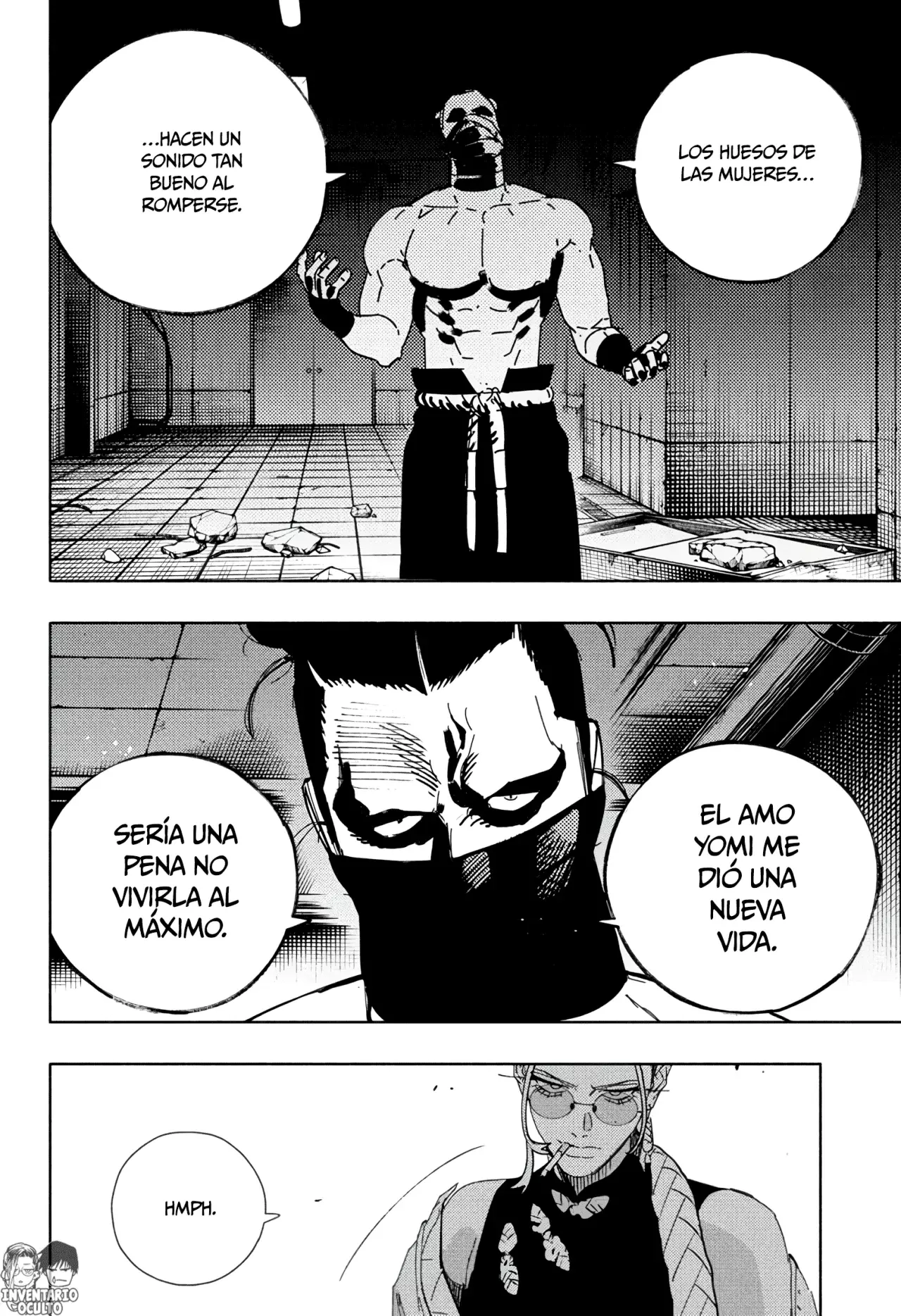 Gokurakugai Capitulo 32: Prueba de Disparo página 10