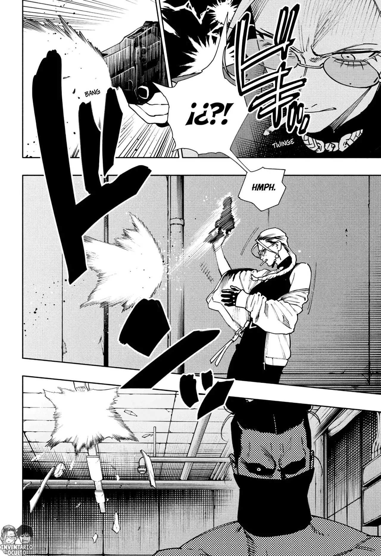 Gokurakugai Capitulo 32: Prueba de Disparo página 12