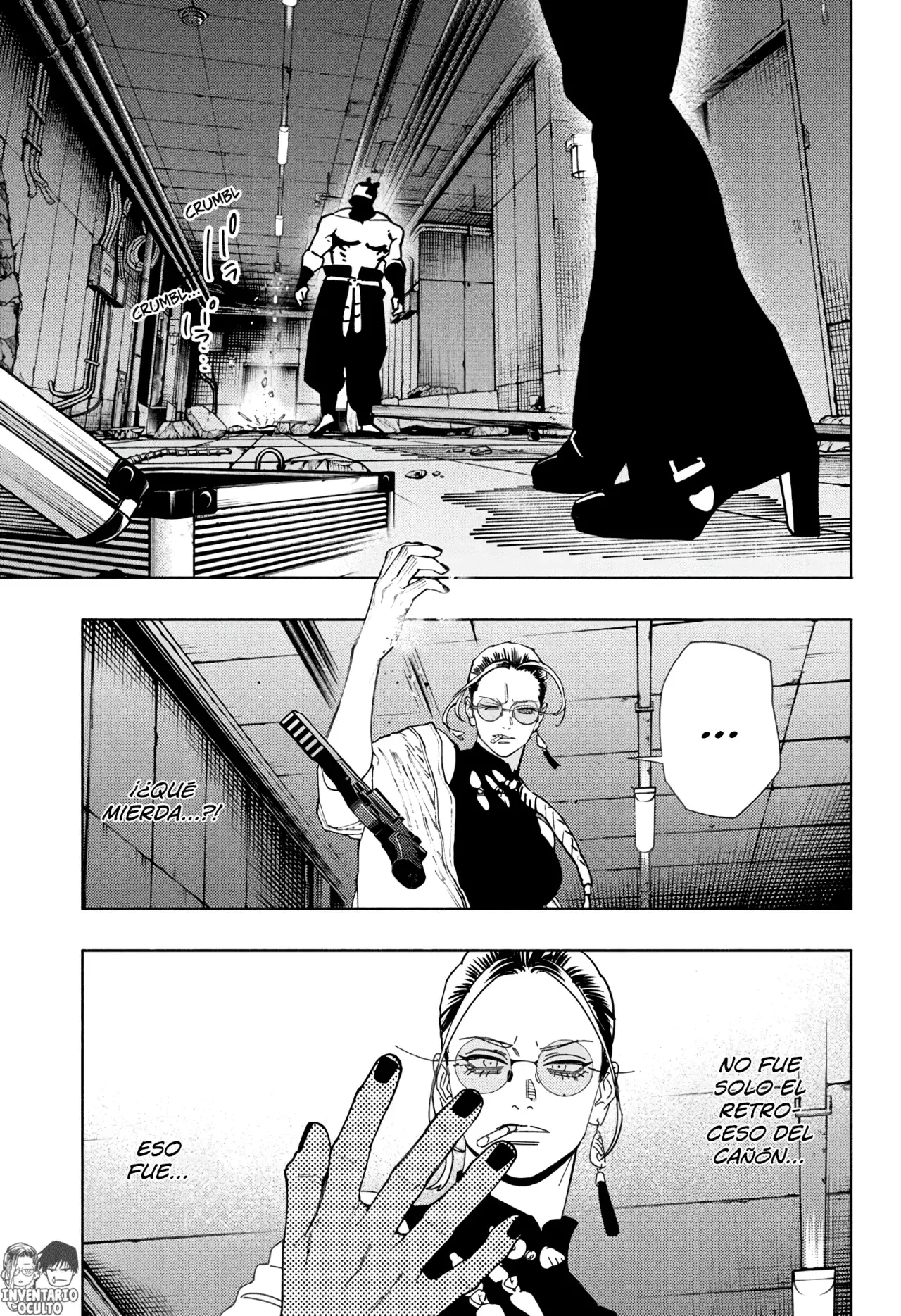 Gokurakugai Capitulo 32: Prueba de Disparo página 13