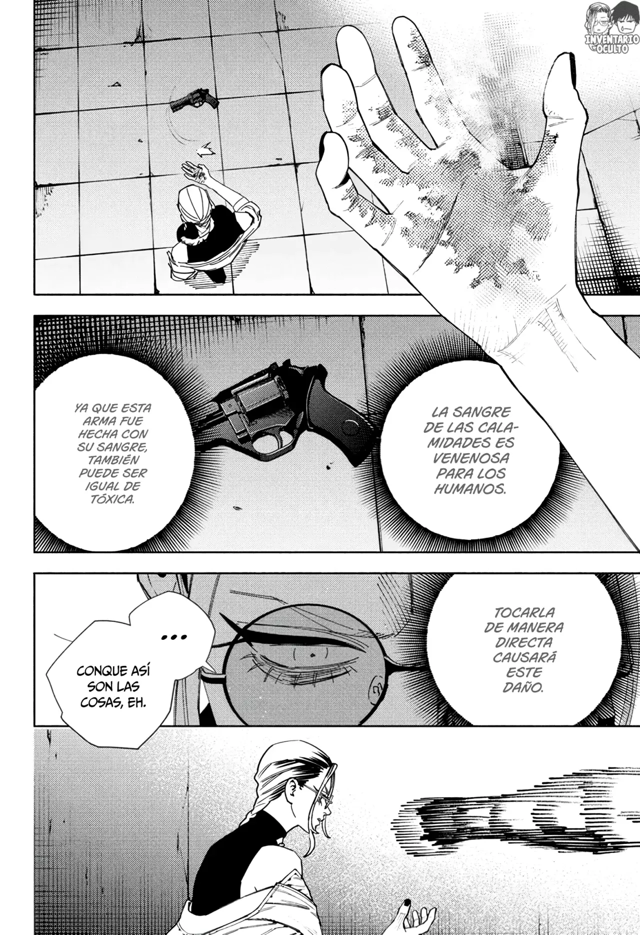 Gokurakugai Capitulo 32: Prueba de Disparo página 14