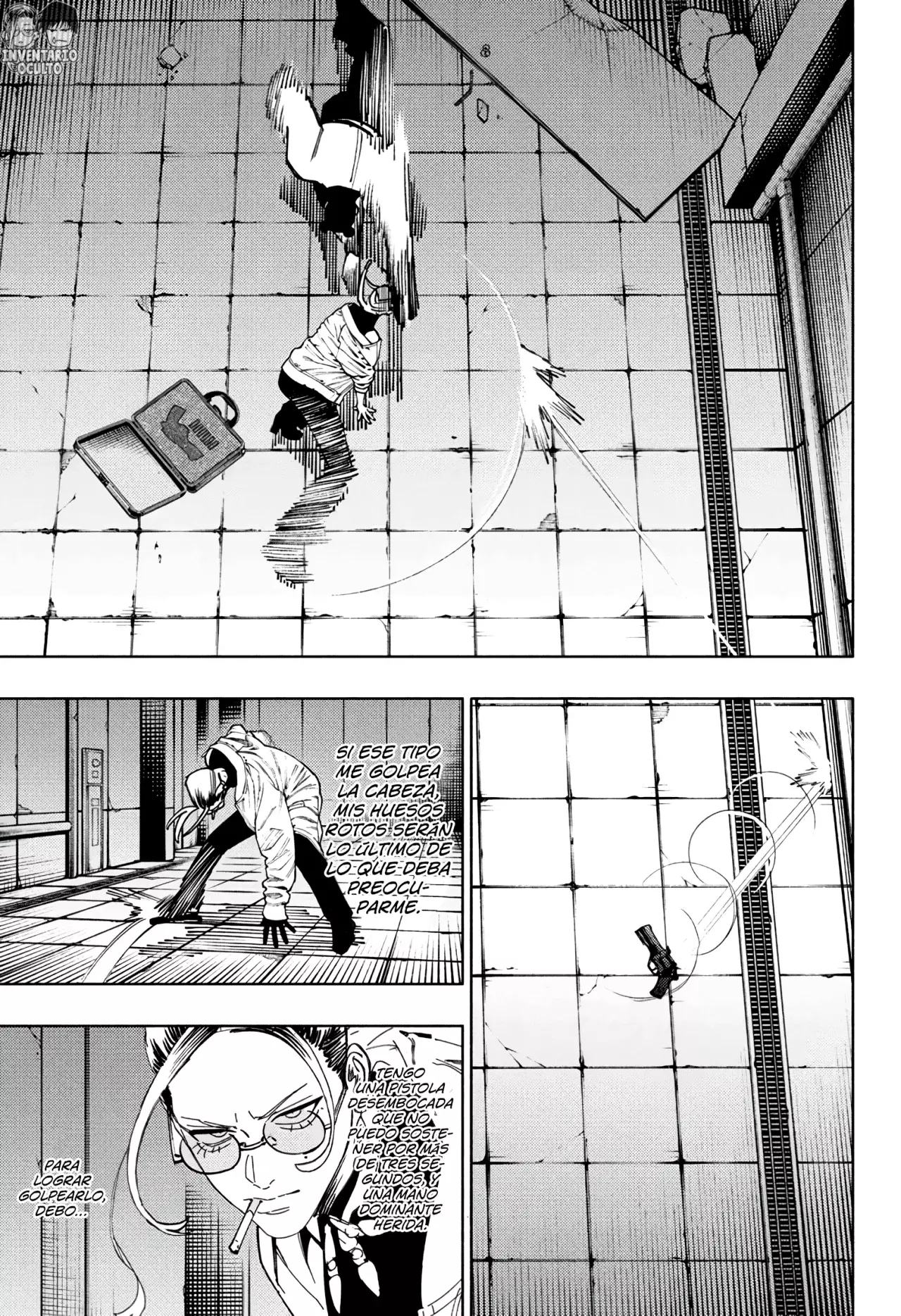 Gokurakugai Capitulo 32: Prueba de Disparo página 15