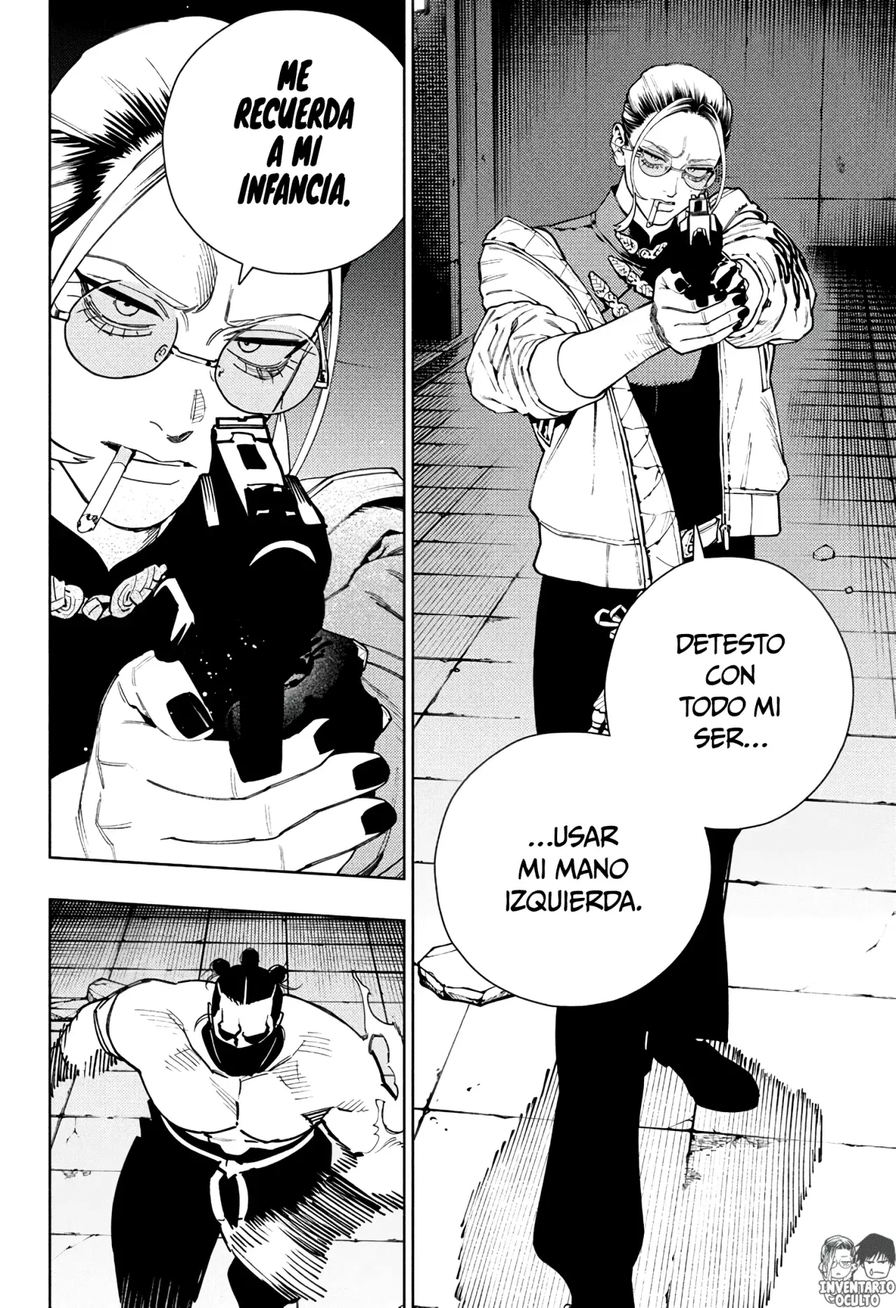 Gokurakugai Capitulo 32: Prueba de Disparo página 18