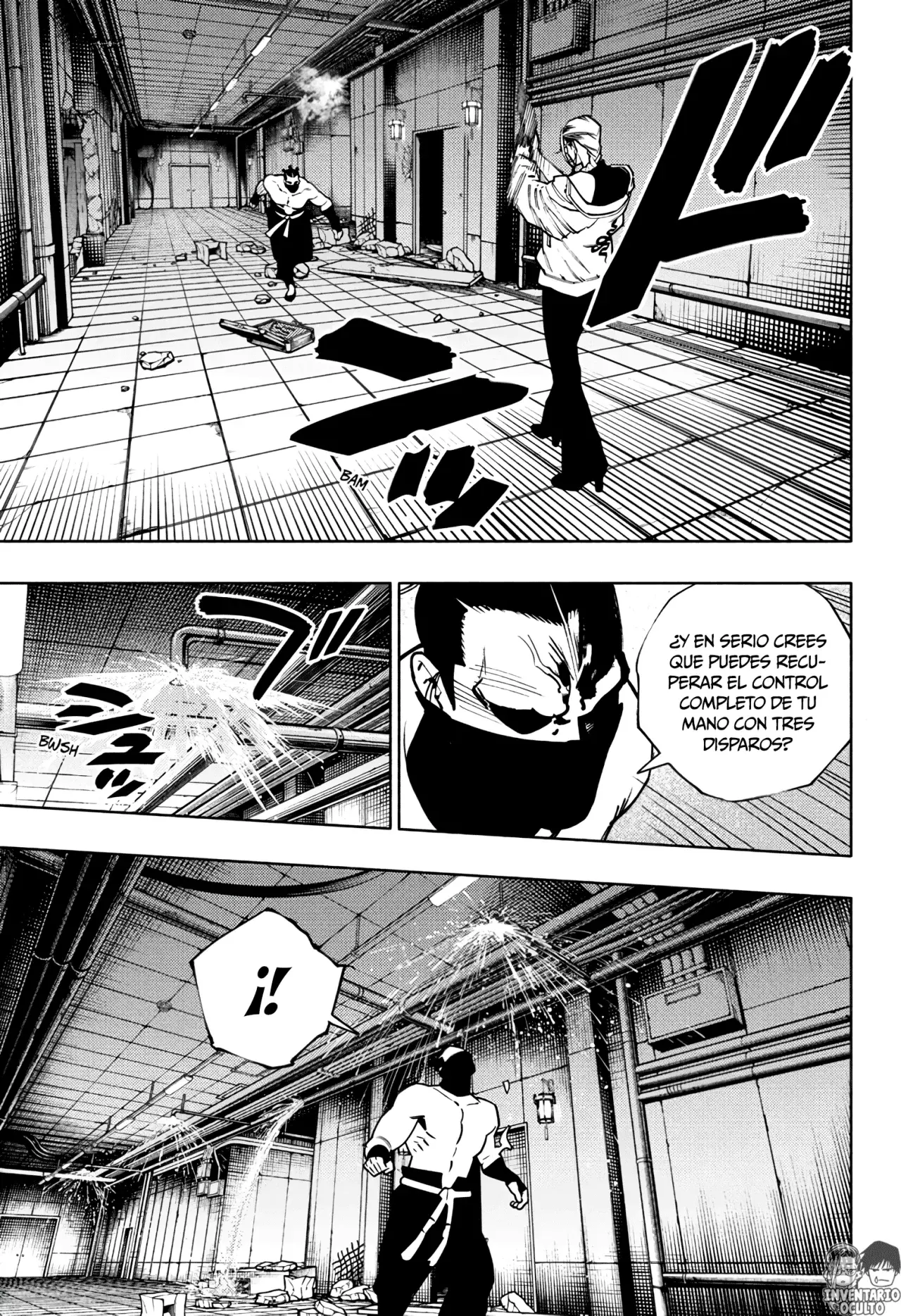 Gokurakugai Capitulo 32: Prueba de Disparo página 19