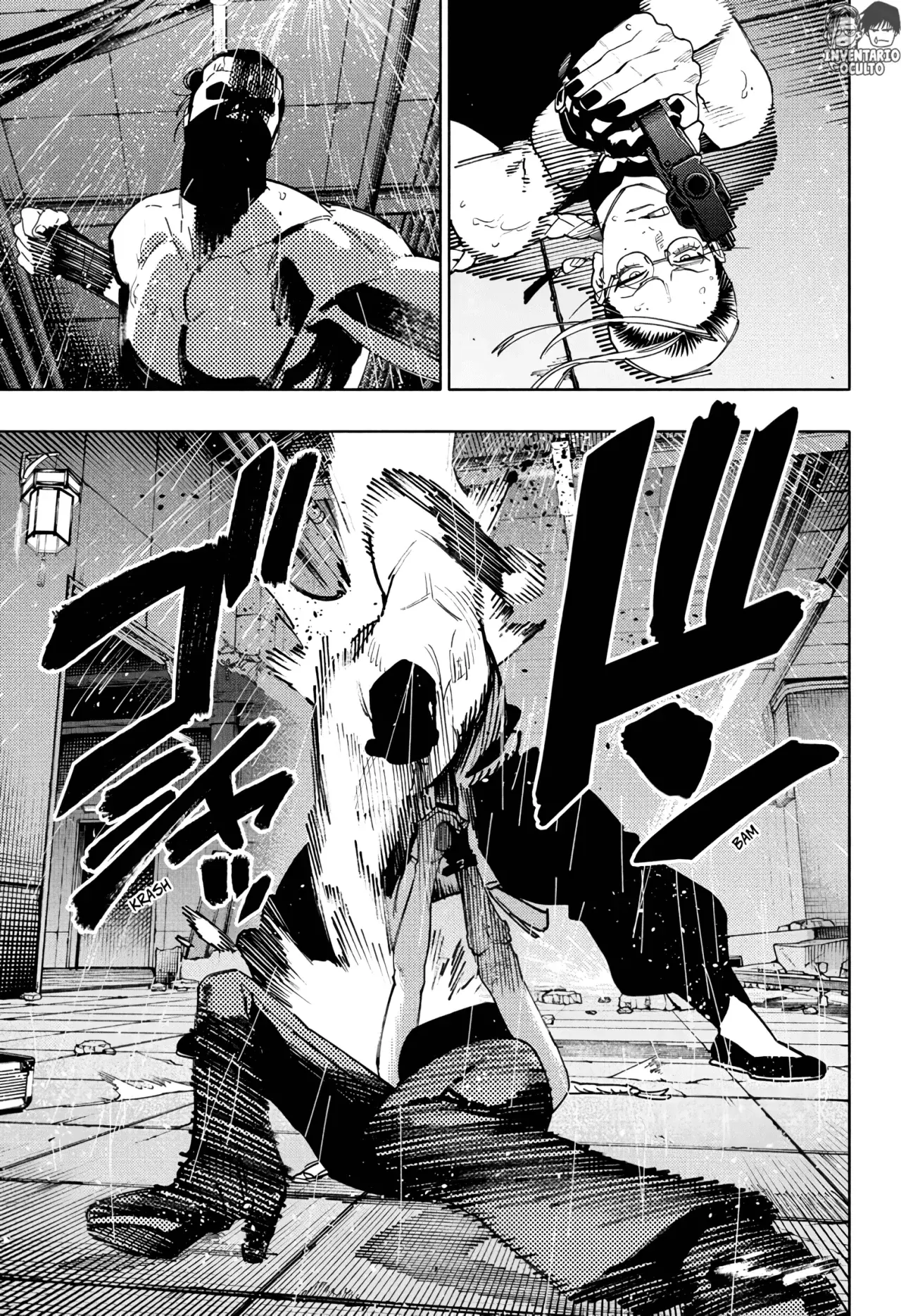 Gokurakugai Capitulo 32: Prueba de Disparo página 21