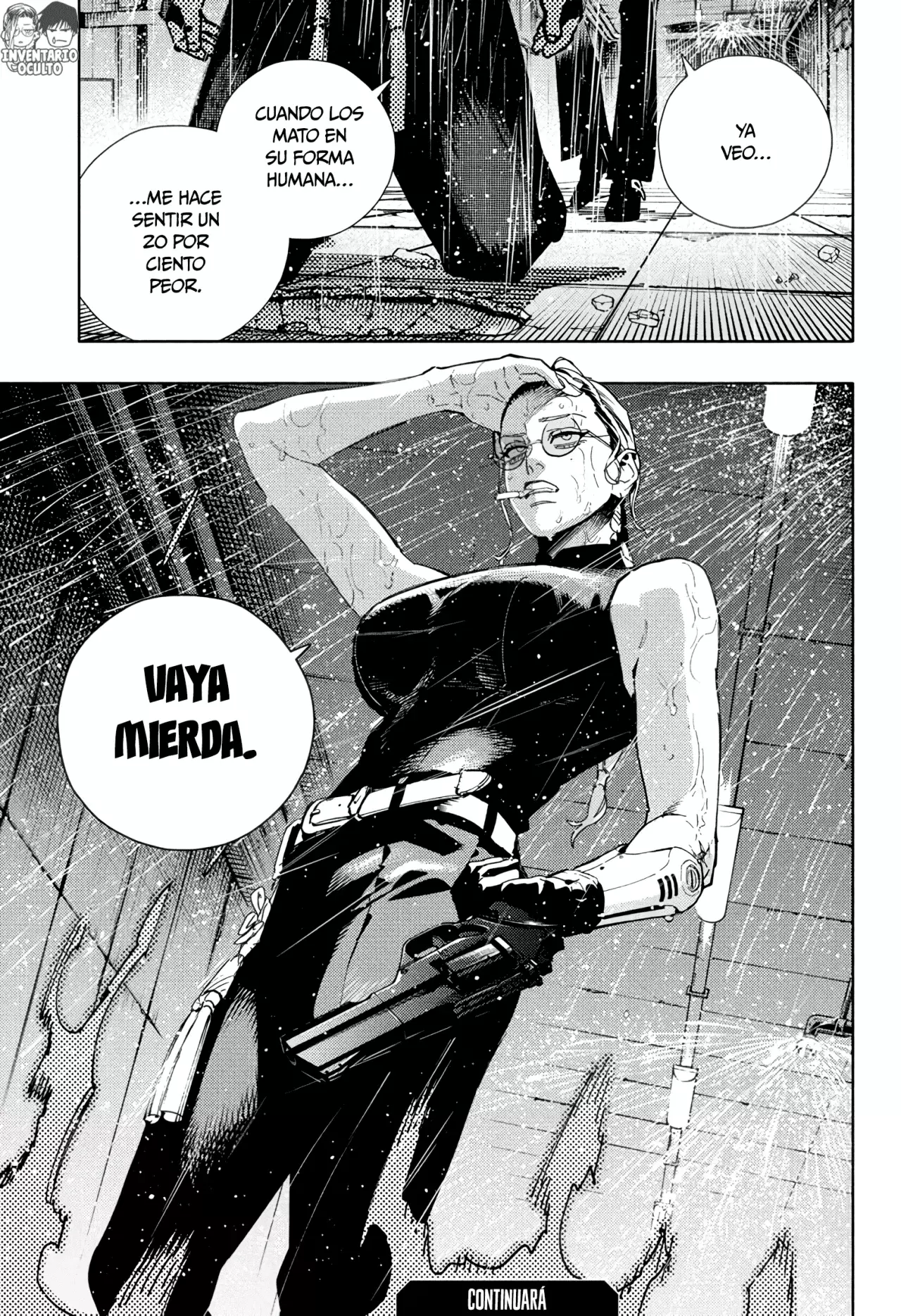 Gokurakugai Capitulo 32: Prueba de Disparo página 25