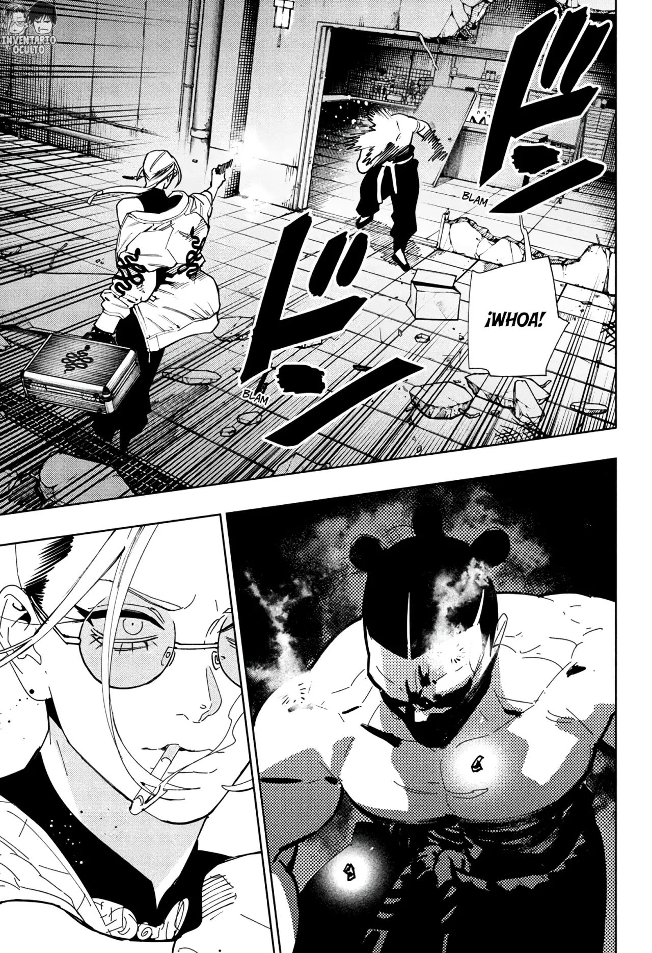 Gokurakugai Capitulo 32: Prueba de Disparo página 5