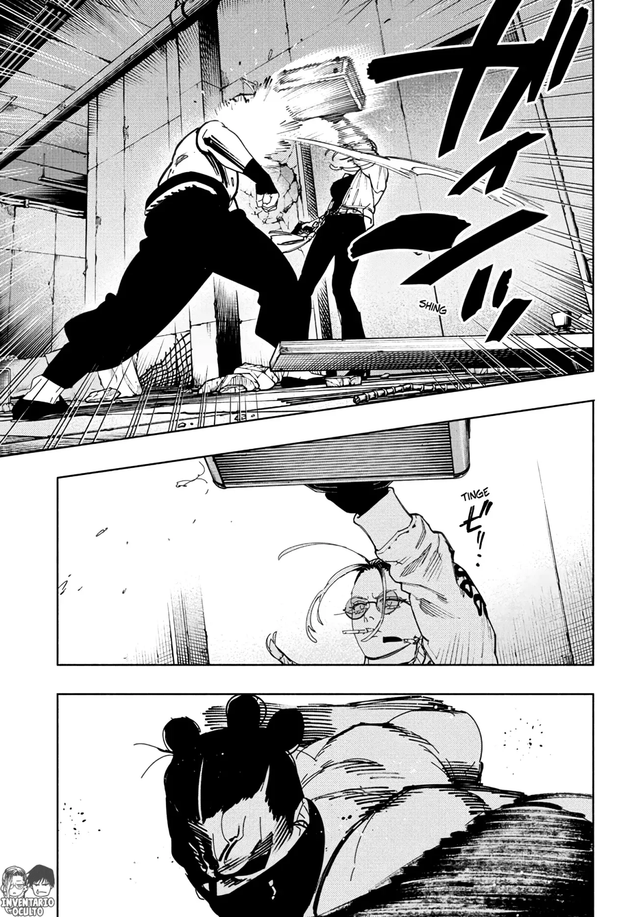 Gokurakugai Capitulo 32: Prueba de Disparo página 7