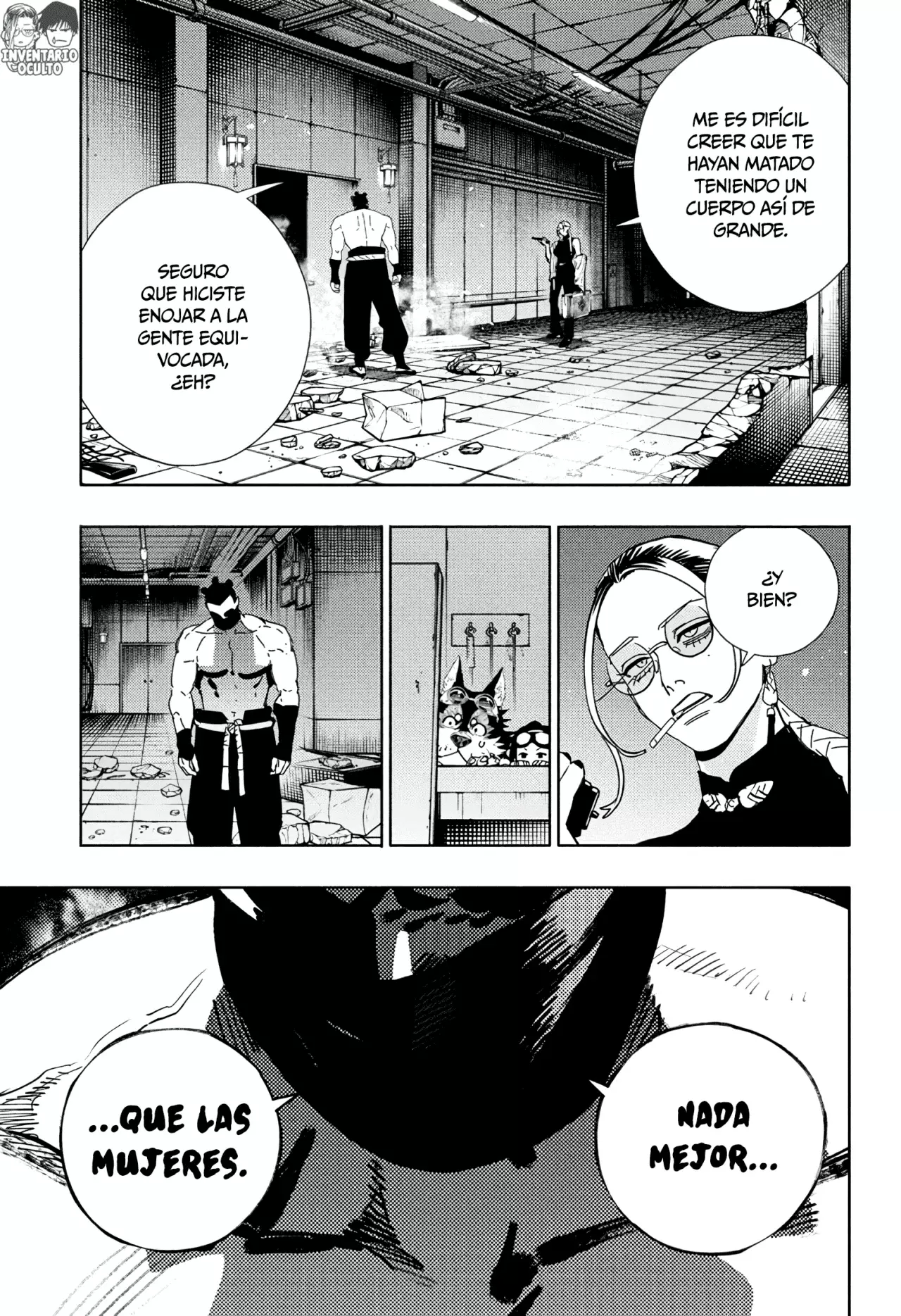 Gokurakugai Capitulo 32: Prueba de Disparo página 9