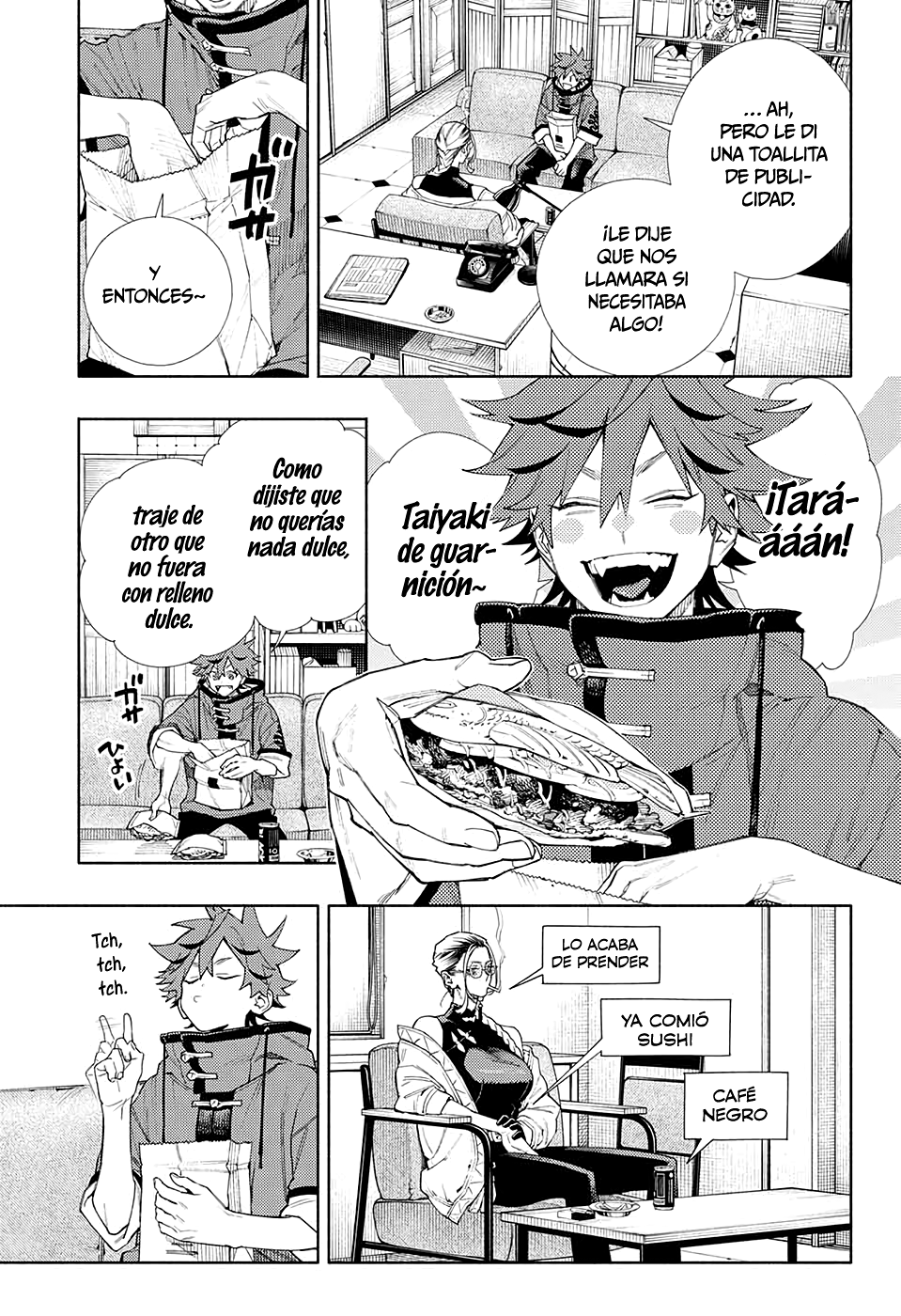 Gokurakugai Capitulo 4: La ignorancia es una bendición página 34