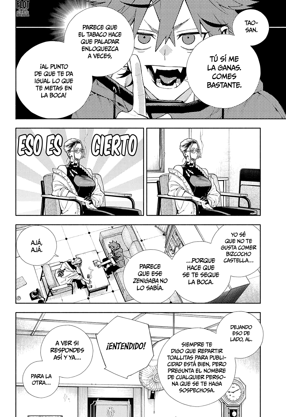 Gokurakugai Capitulo 4: La ignorancia es una bendición página 35