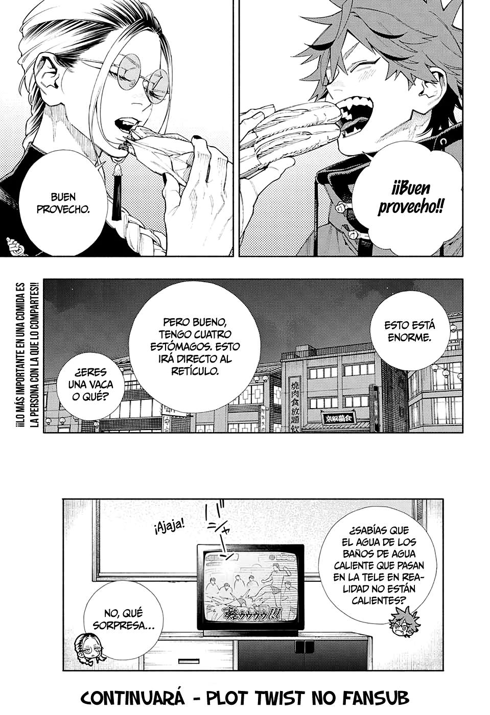 Gokurakugai Capitulo 4: La ignorancia es una bendición página 36