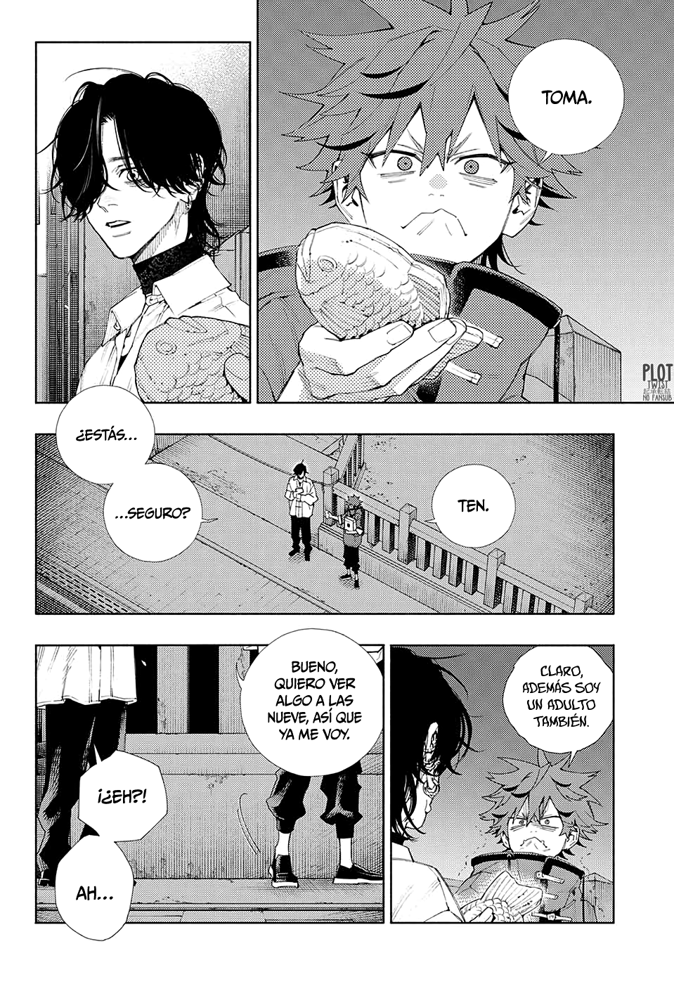 Gokurakugai Capitulo 4: La ignorancia es una bendición página 9