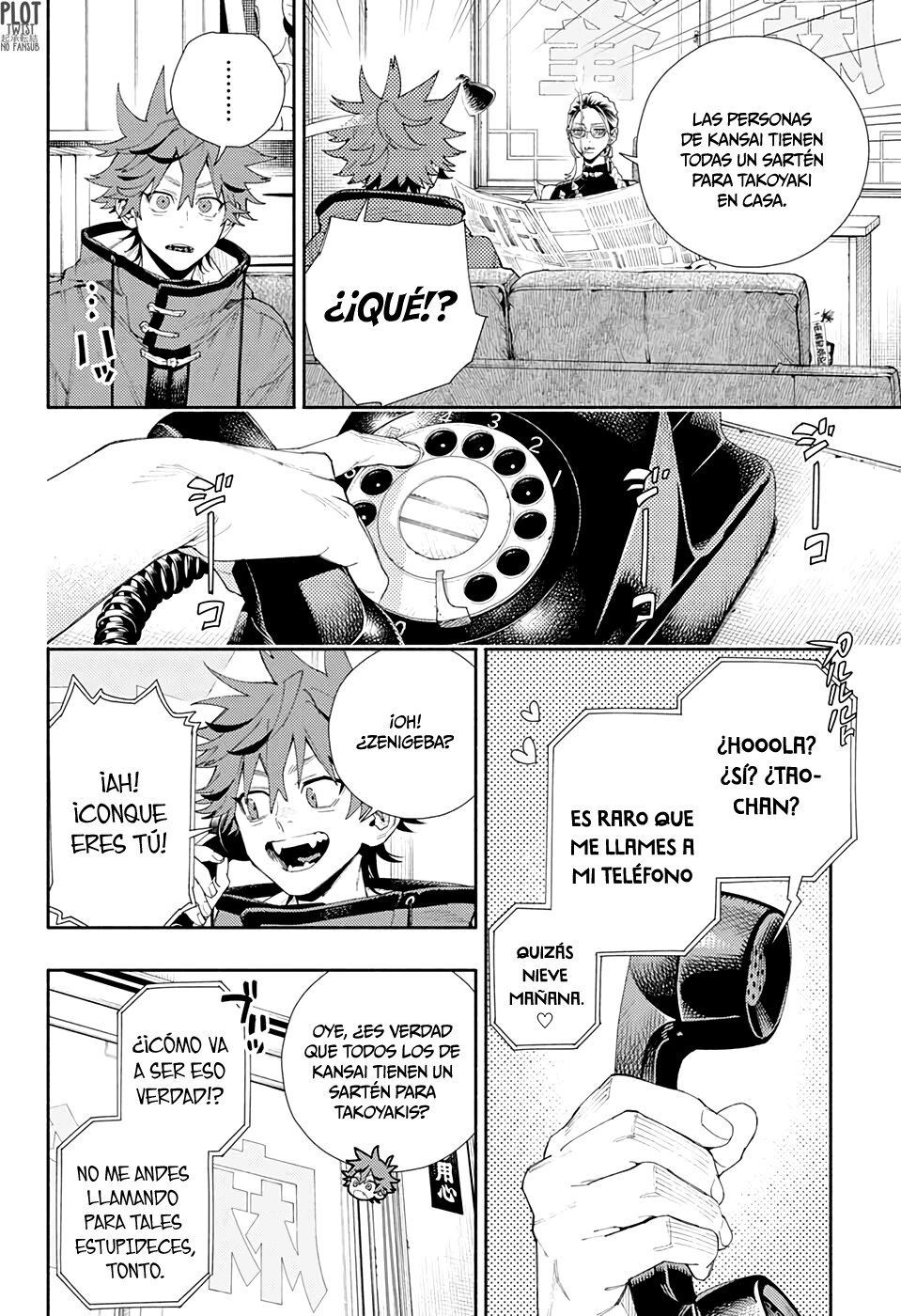 Gokurakugai Capitulo 5.5: Tiempo libre página 10