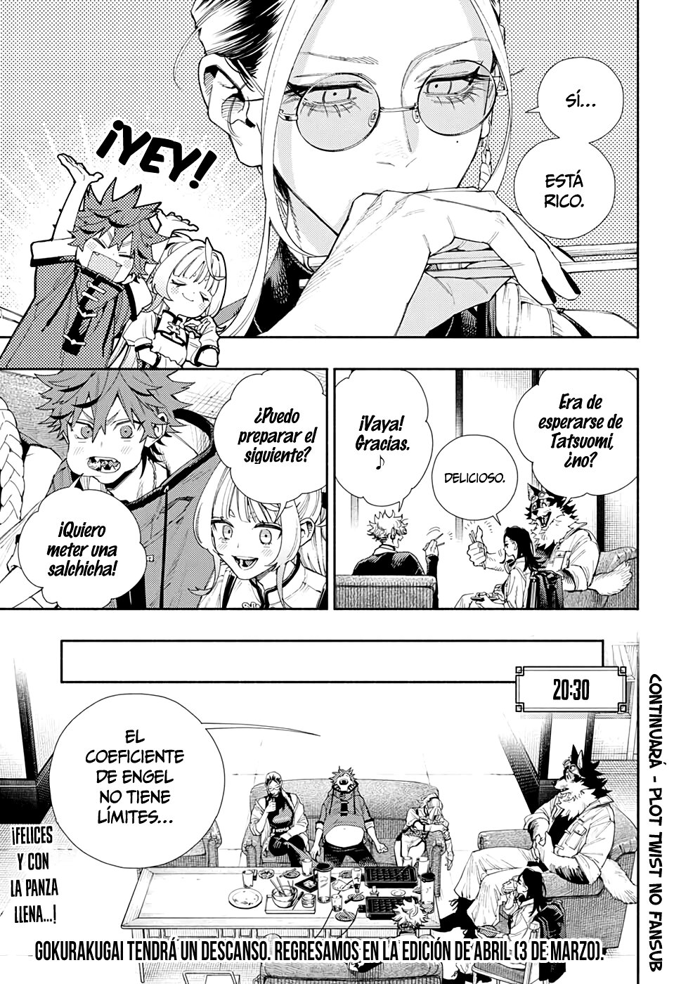 Gokurakugai Capitulo 5.5: Tiempo libre página 21