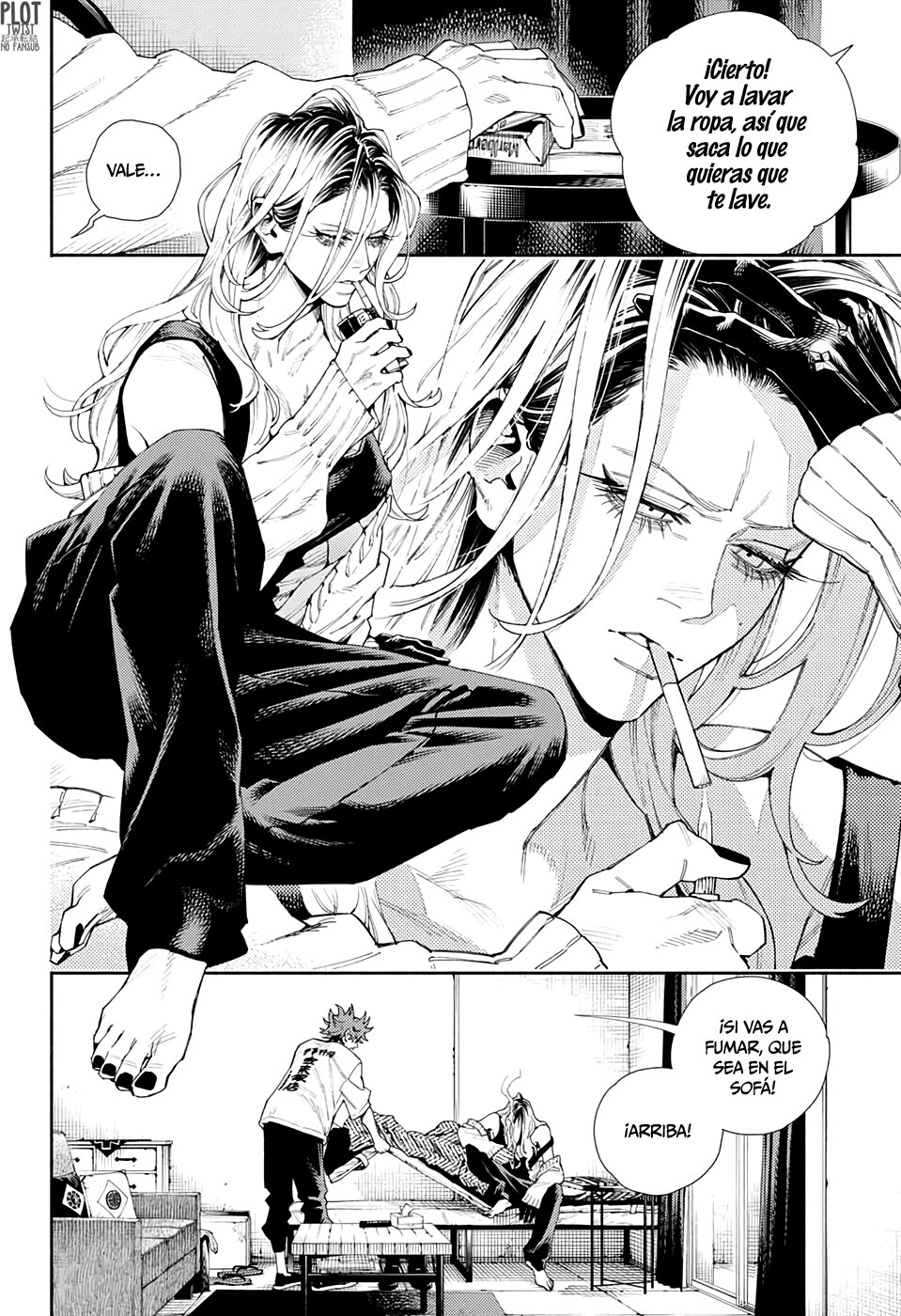 Gokurakugai Capitulo 5.5: Tiempo libre página 6