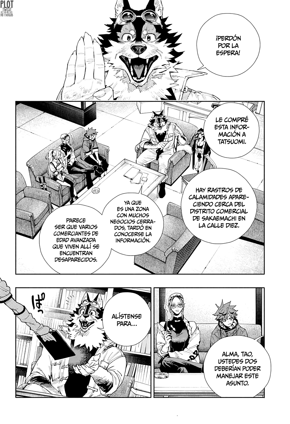 Gokurakugai Capitulo 5: Nei Keiji página 12