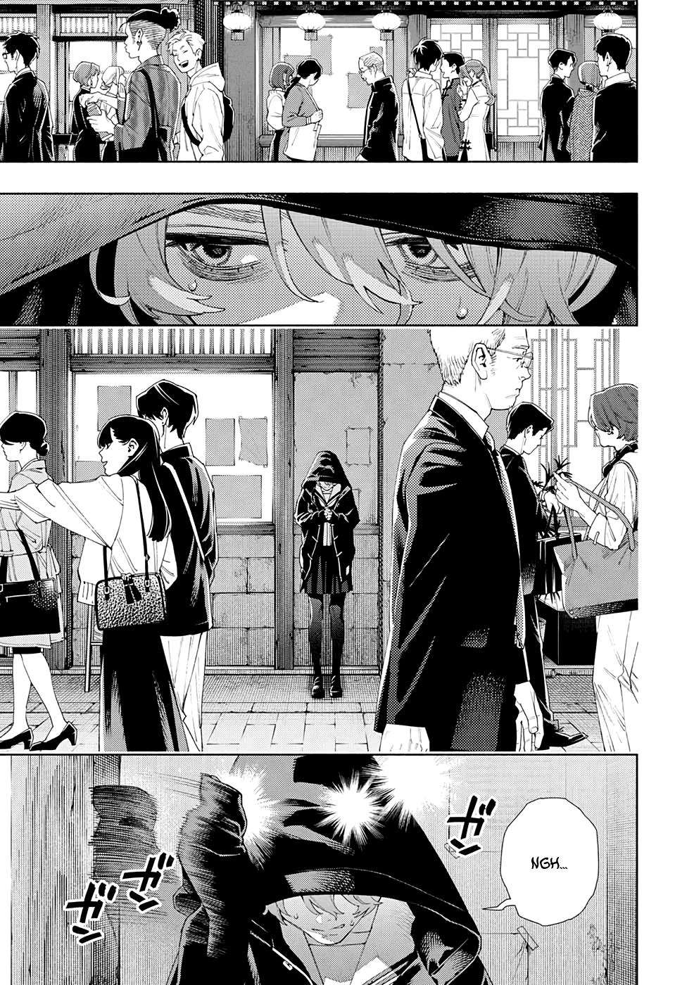 Gokurakugai Capitulo 6: El anhelo de una joven página 10