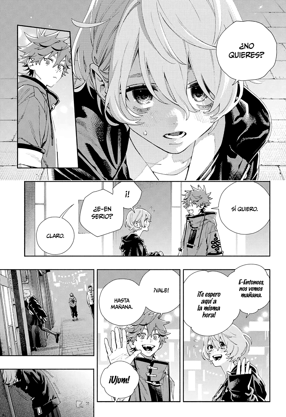 Gokurakugai Capitulo 6: El anhelo de una joven página 18