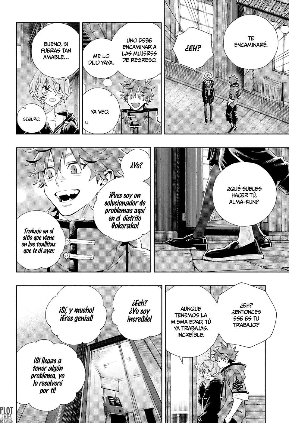 Gokurakugai Capitulo 6: El anhelo de una joven página 21