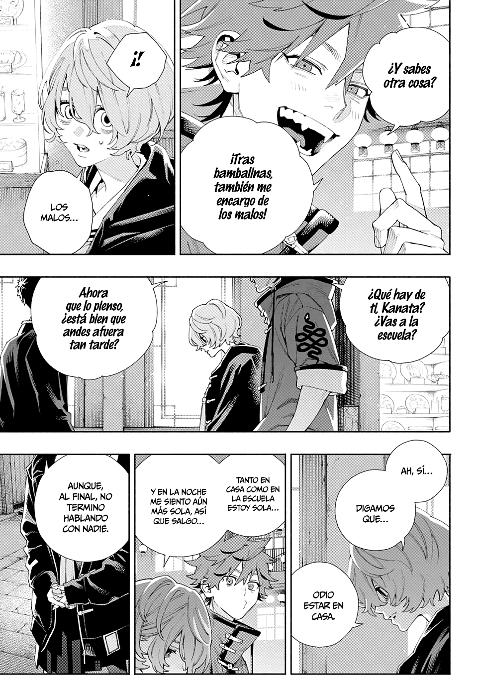 Gokurakugai Capitulo 6: El anhelo de una joven página 22