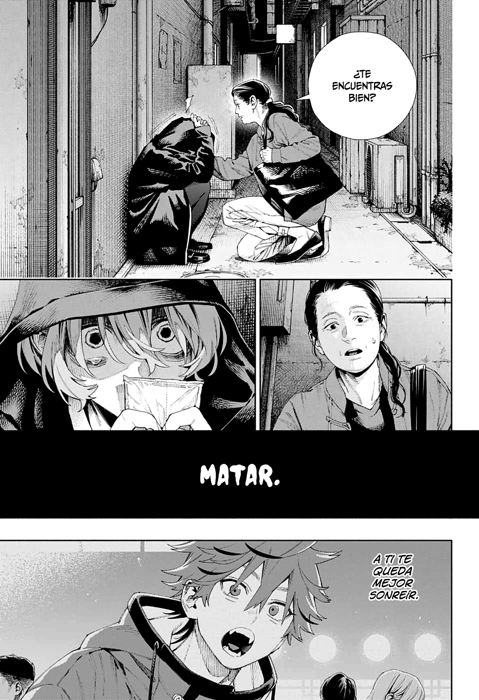Gokurakugai Capitulo 7: Quejido página 9