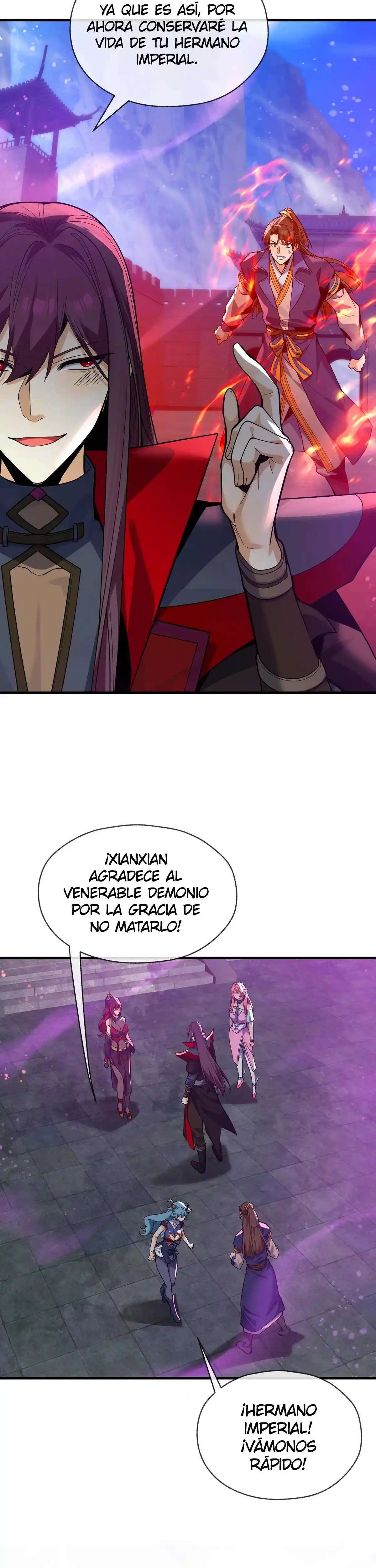 ¡Yo, el Señor Demonio, estoy siendo el objetivo de mis discípulas! Capitulo 103 página 23