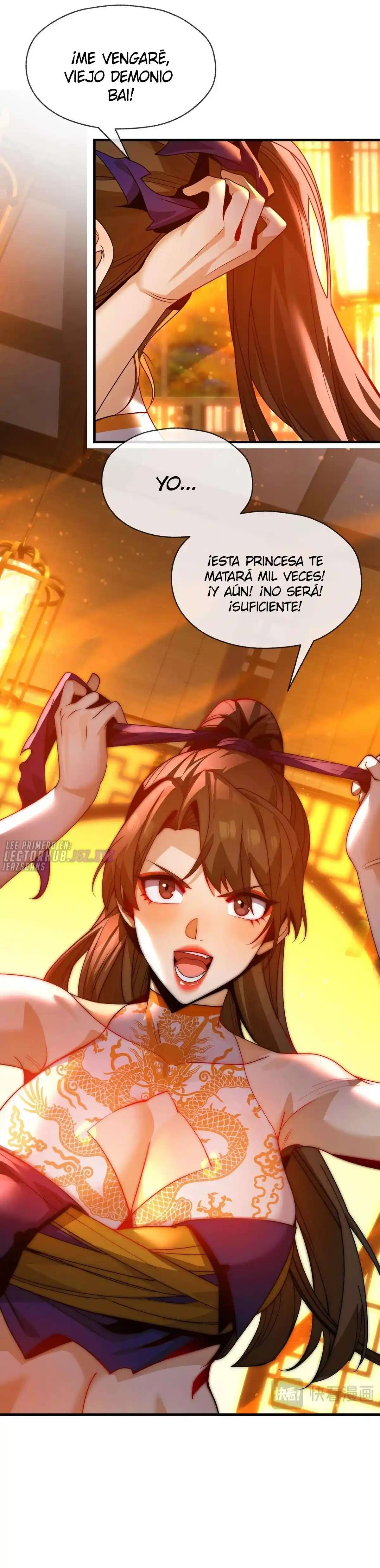 ¡Yo, el Señor Demonio, estoy siendo el objetivo de mis discípulas! Capitulo 106 página 22