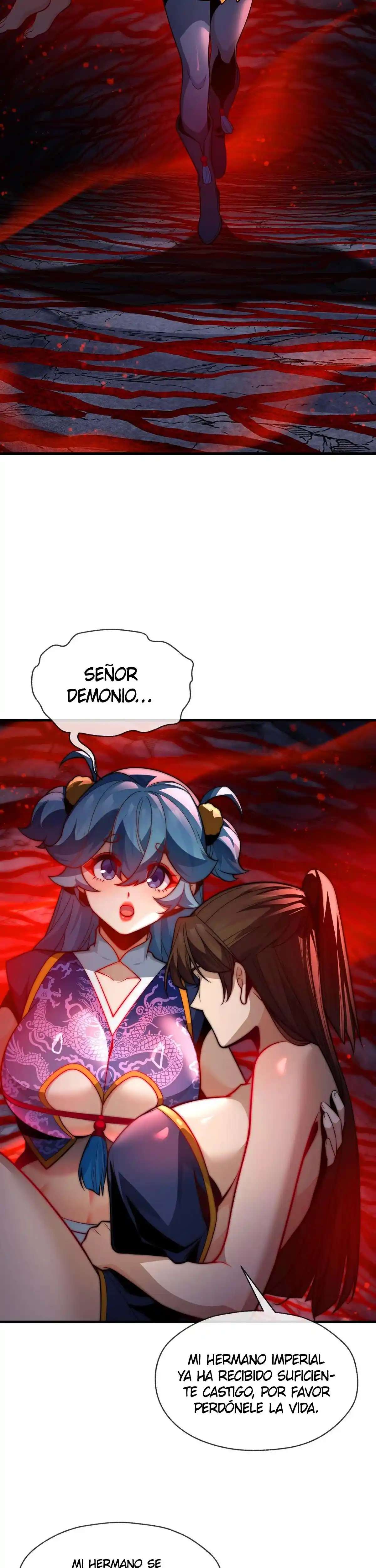 ¡Yo, el Señor Demonio, estoy siendo el objetivo de mis discípulas! Capitulo 105 página 21