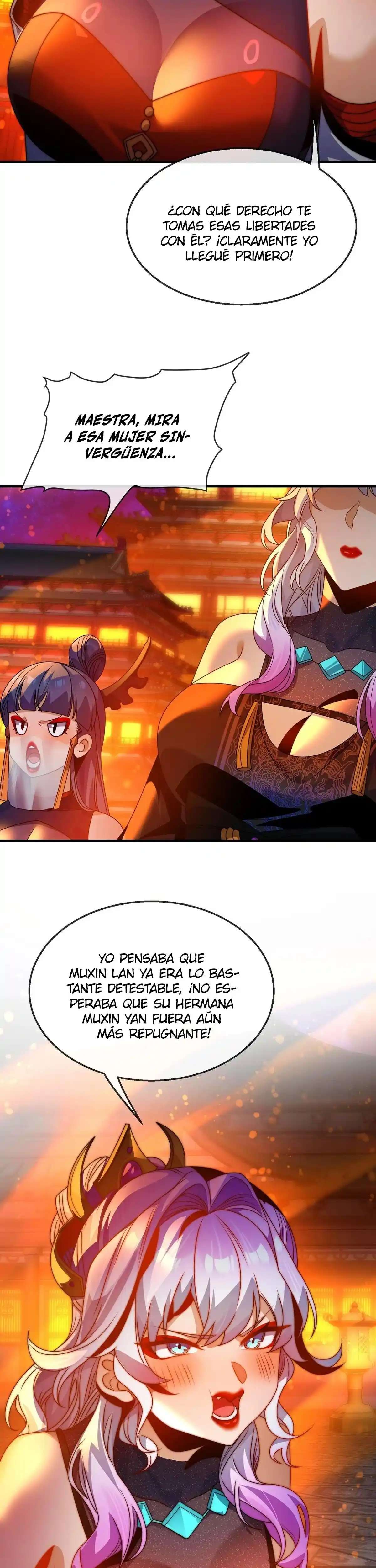 ¡Yo, el Señor Demonio, estoy siendo el objetivo de mis discípulas! Capitulo 114 página 22