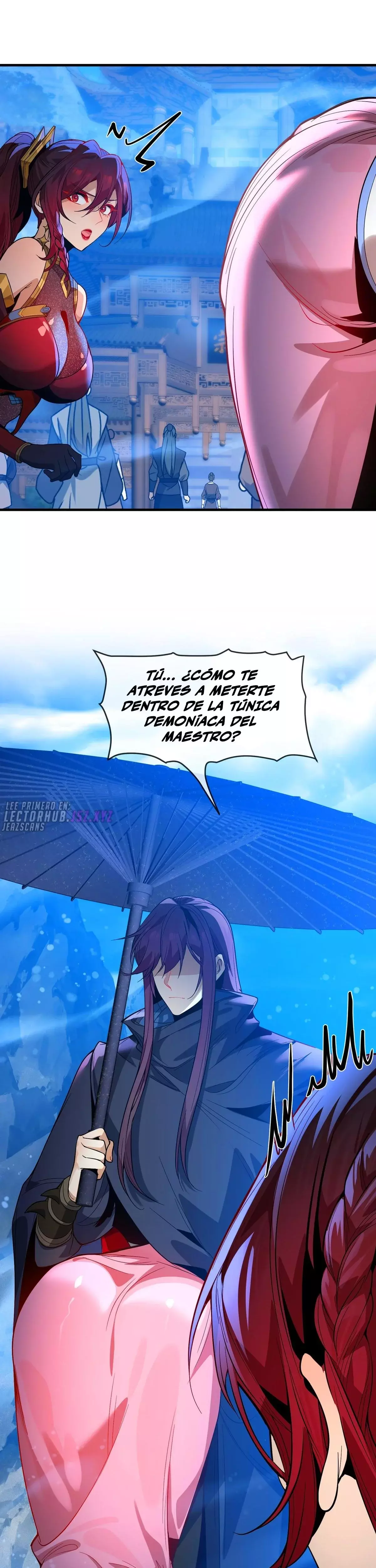 ¡Yo, el Señor Demonio, estoy siendo el objetivo de mis discípulas! Capitulo 100 página 22