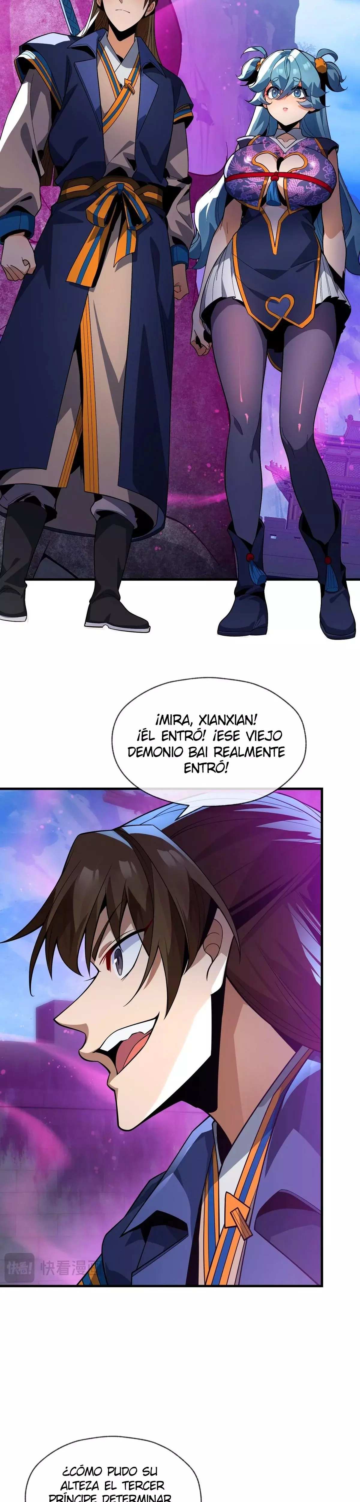 ¡Yo, el Señor Demonio, estoy siendo el objetivo de mis discípulas! Capitulo 101 página 19