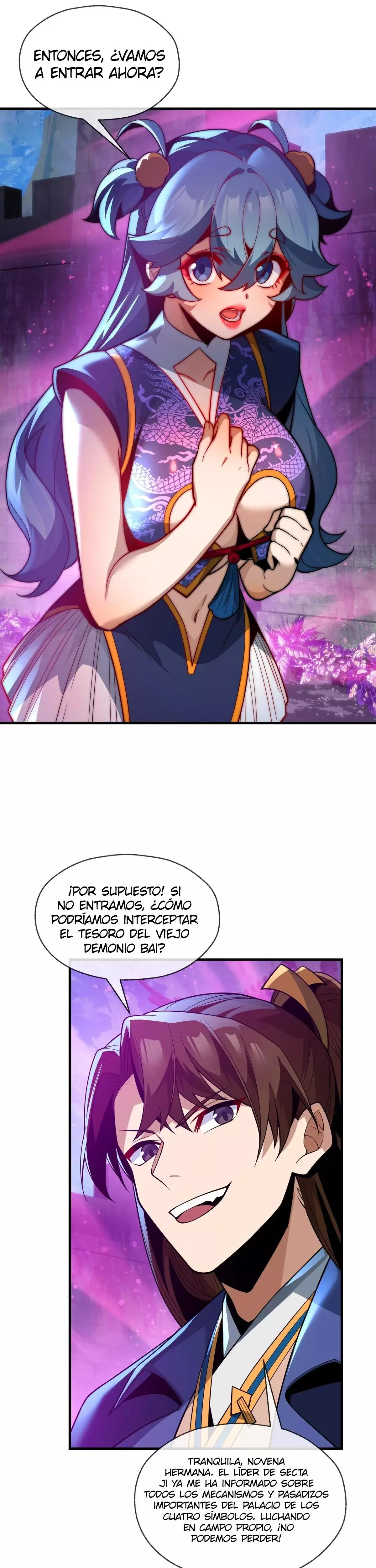 ¡Yo, el Señor Demonio, estoy siendo el objetivo de mis discípulas! Capitulo 101 página 21
