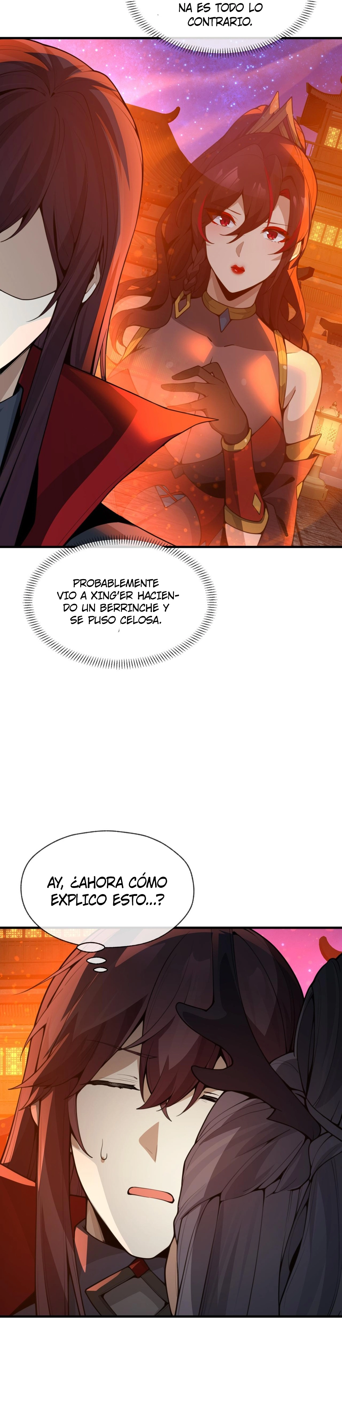 ¡Yo, el Señor Demonio, estoy siendo el objetivo de mis discípulas! Capitulo 123 página 32