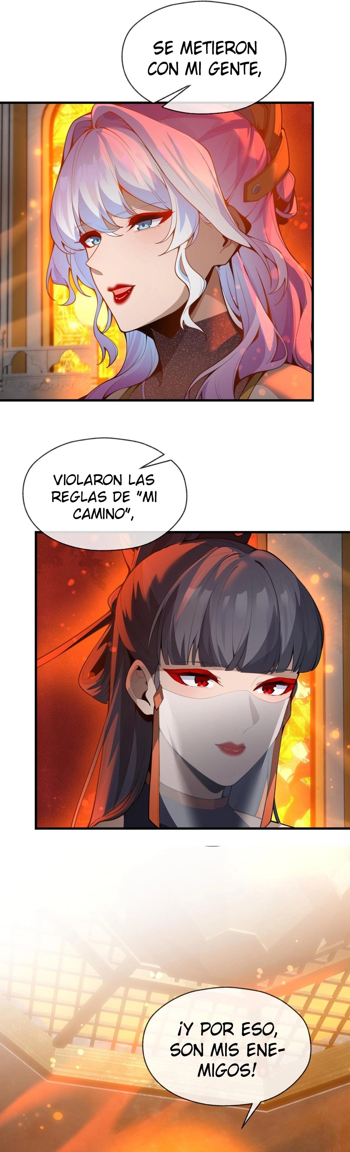 ¡Yo, el Señor Demonio, estoy siendo el objetivo de mis discípulas! Capitulo 124 página 32