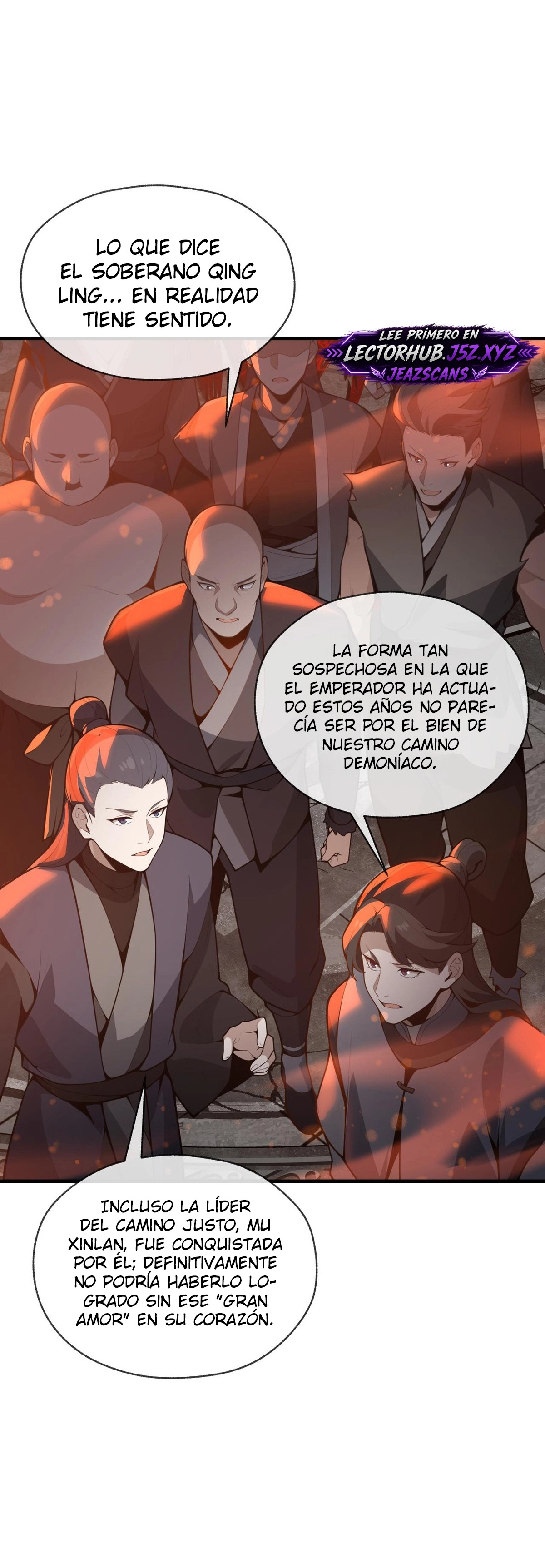 ¡Yo, el Señor Demonio, estoy siendo el objetivo de mis discípulas! Capitulo 124 página 34