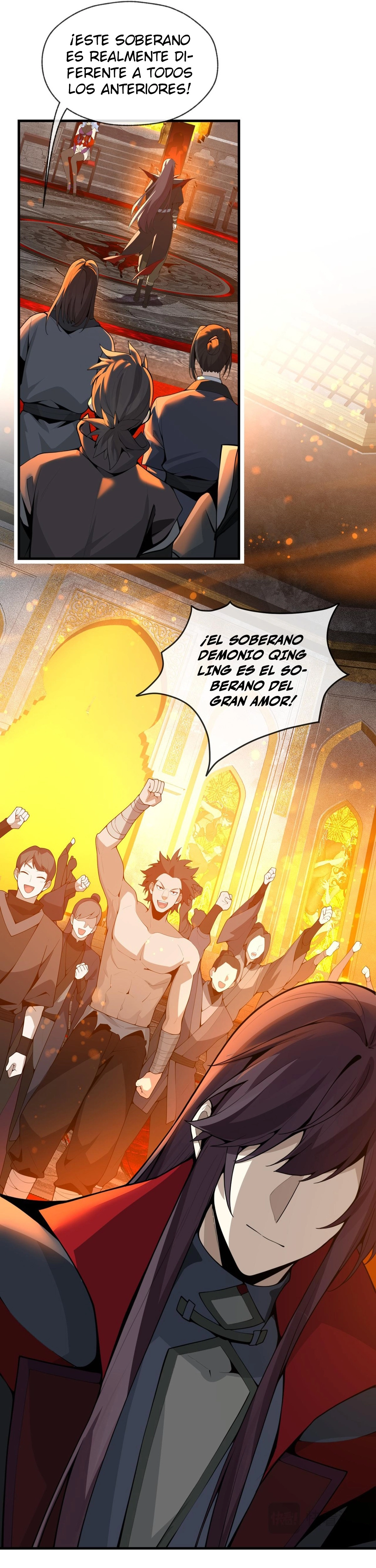 ¡Yo, el Señor Demonio, estoy siendo el objetivo de mis discípulas! Capitulo 124 página 35
