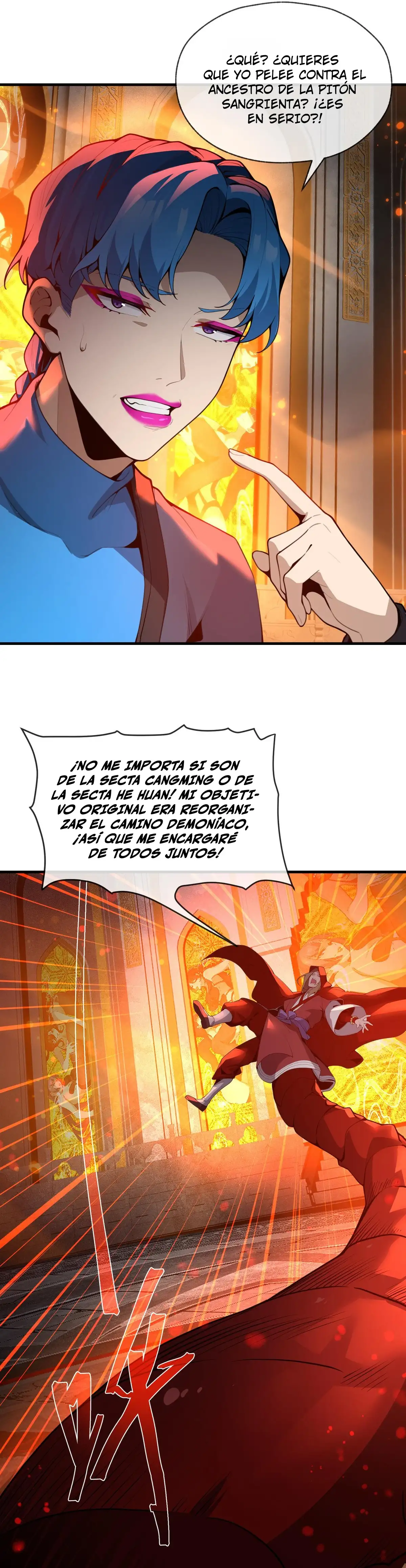 ¡Yo, el Señor Demonio, estoy siendo el objetivo de mis discípulas! Capitulo 125 página 24