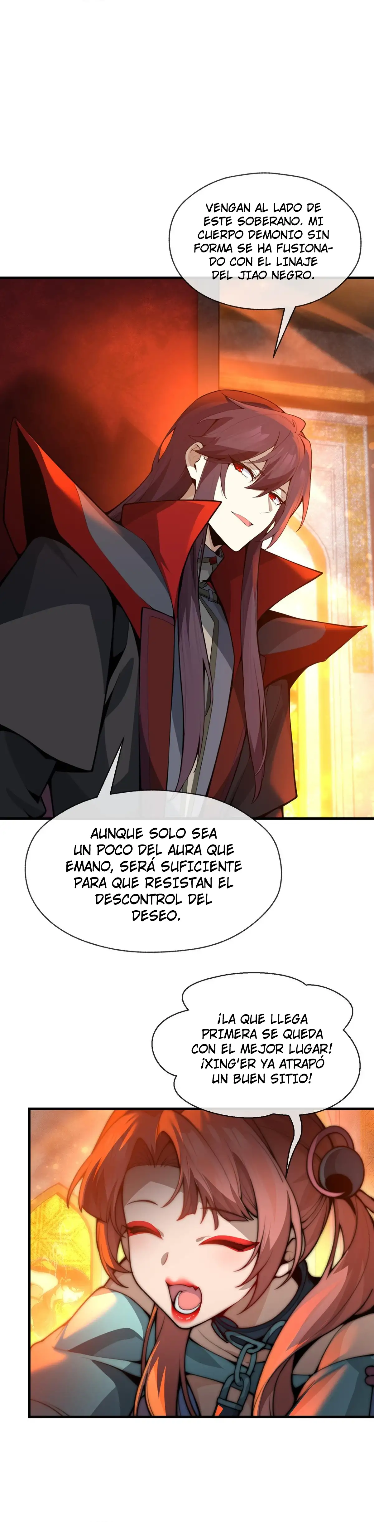 ¡Yo, el Señor Demonio, estoy siendo el objetivo de mis discípulas! Capitulo 125 página 31