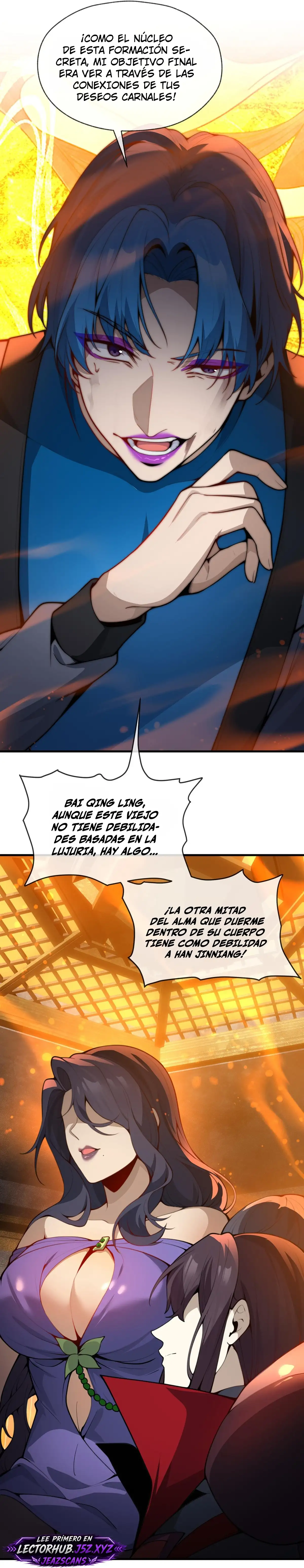 ¡Yo, el Señor Demonio, estoy siendo el objetivo de mis discípulas! Capitulo 125 página 35