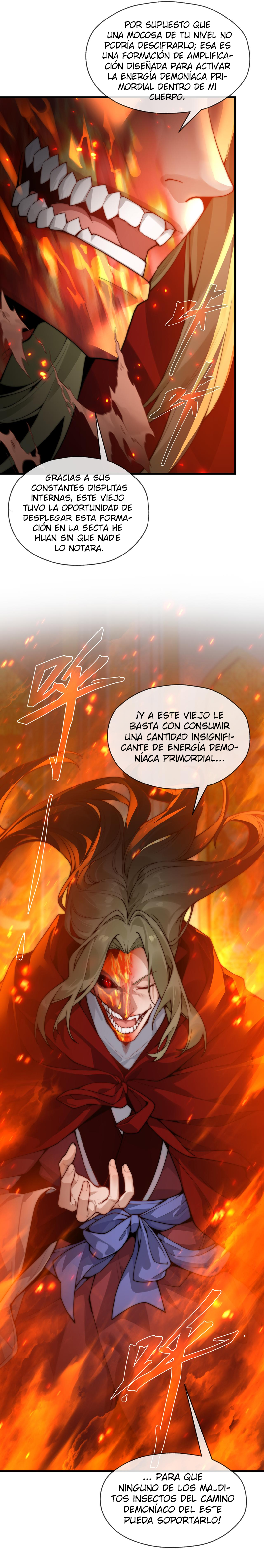 ¡Yo, el Señor Demonio, estoy siendo el objetivo de mis discípulas! Capitulo 128 página 12