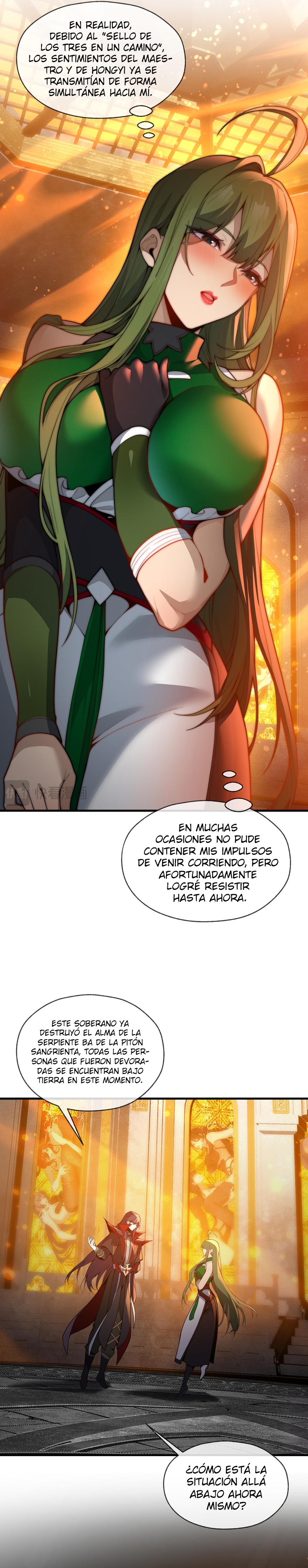 ¡Yo, el Señor Demonio, estoy siendo el objetivo de mis discípulas! Capitulo 128 página 8