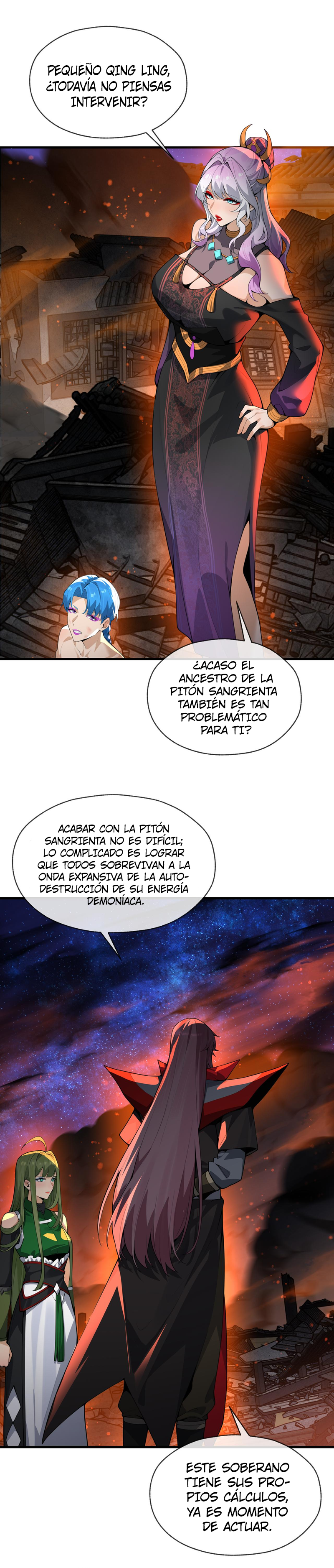 ¡Yo, el Señor Demonio, estoy siendo el objetivo de mis discípulas! Capitulo 129 página 13