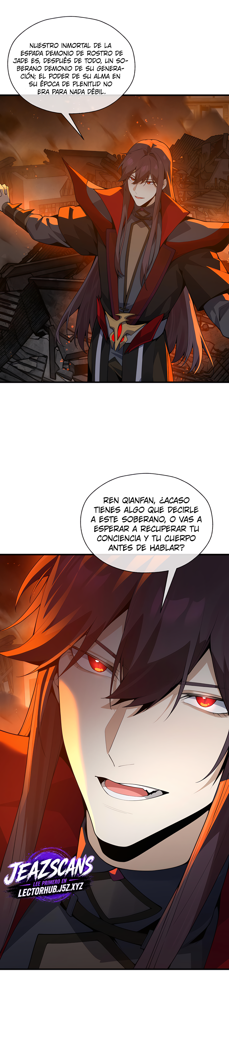 ¡Yo, el Señor Demonio, estoy siendo el objetivo de mis discípulas! Capitulo 130 página 9